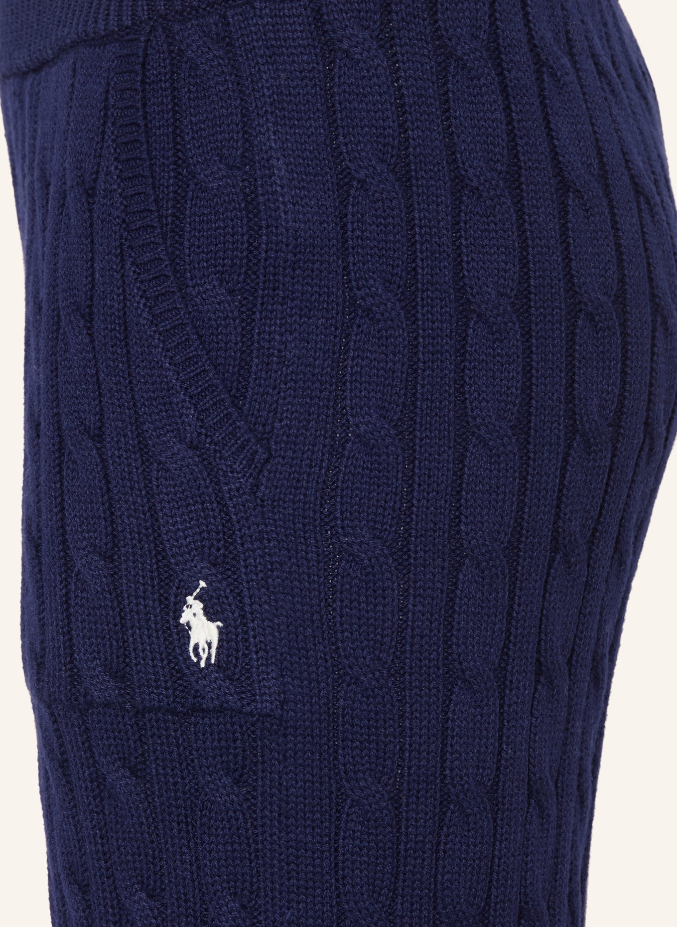 POLO RALPH LAUREN Gebreide broek: DONKERBLAUW
