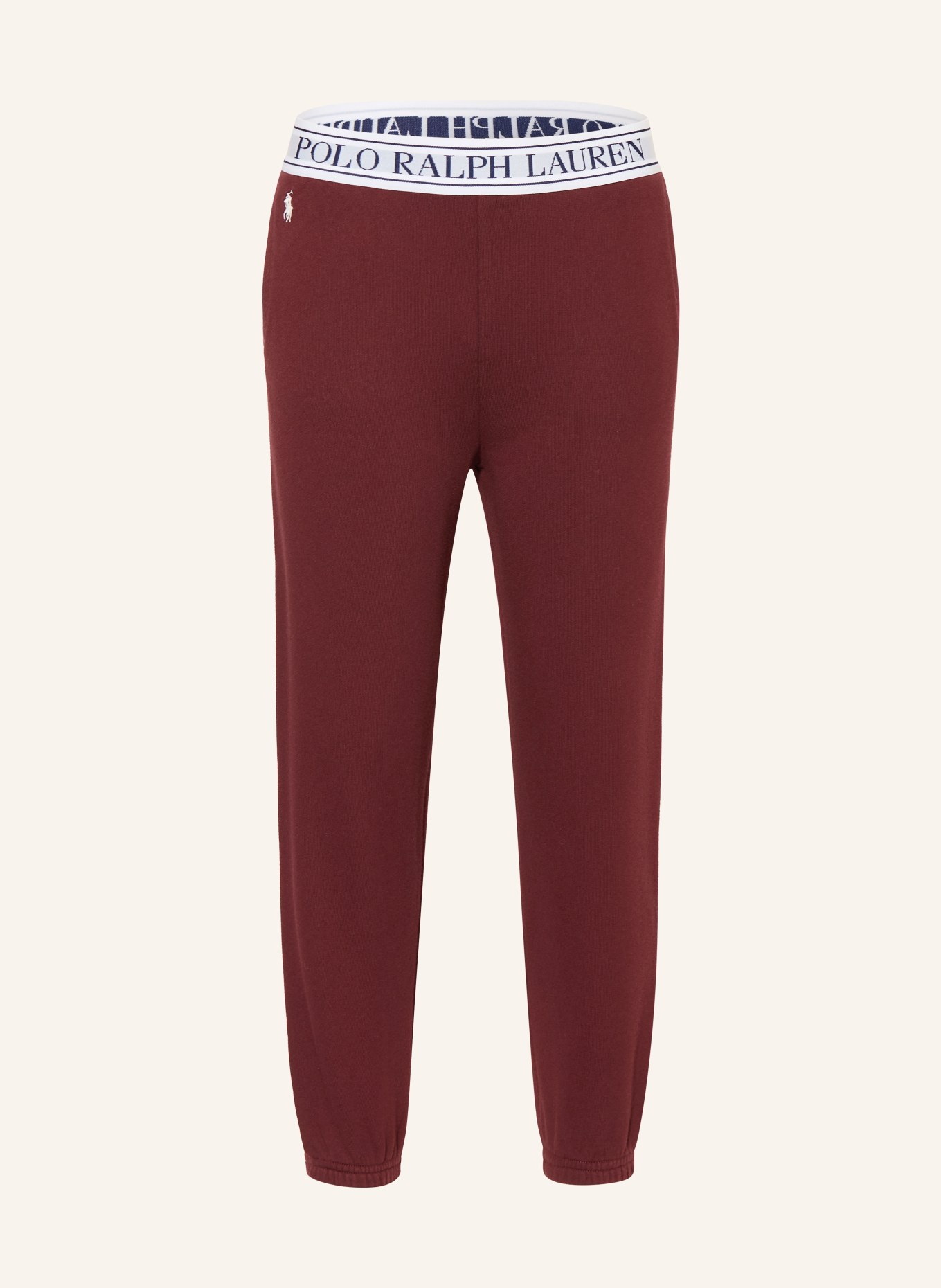 POLO RALPH LAUREN Sweatpant: DONKERROOD