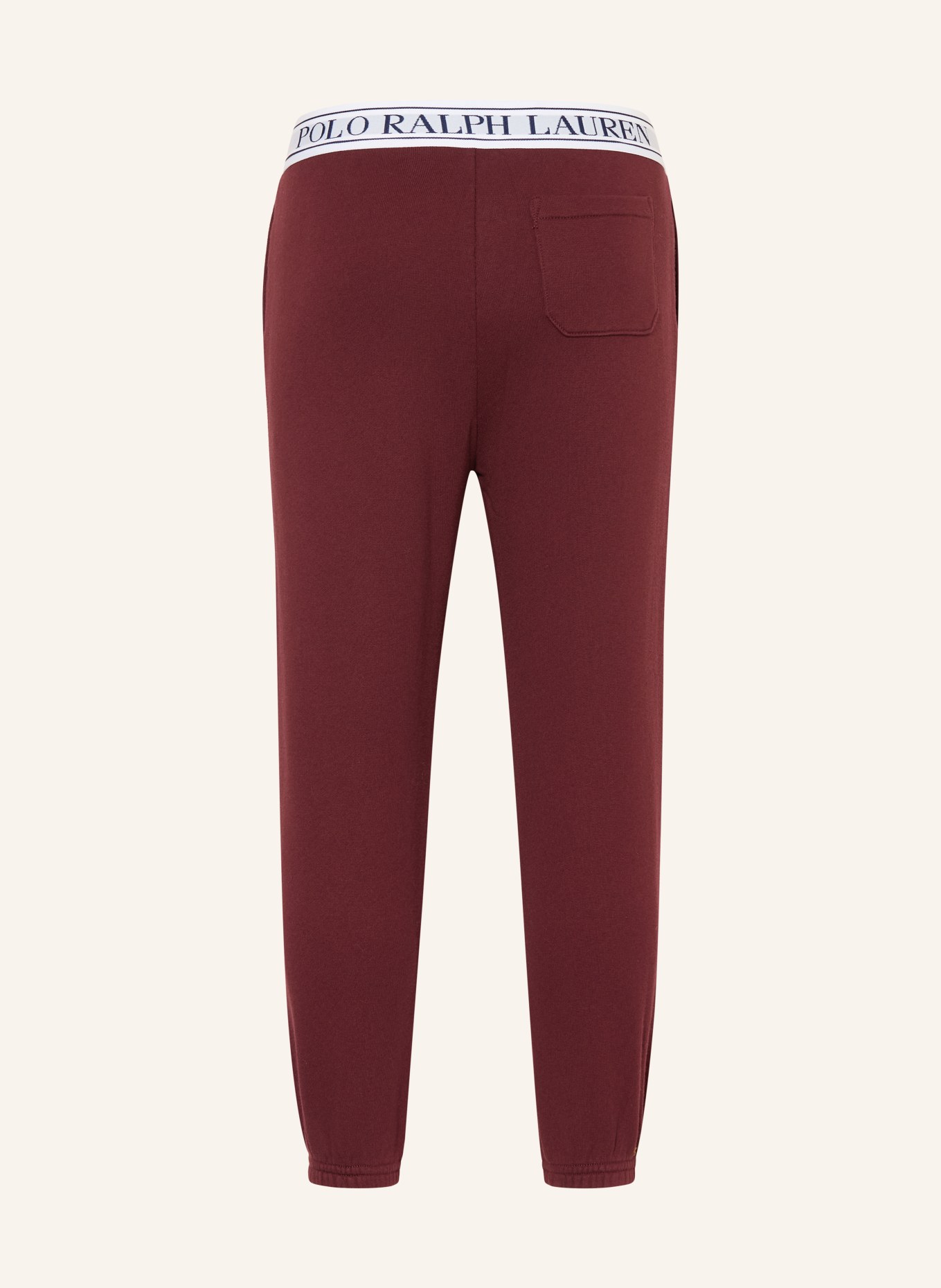 POLO RALPH LAUREN Sweatpant: DONKERROOD