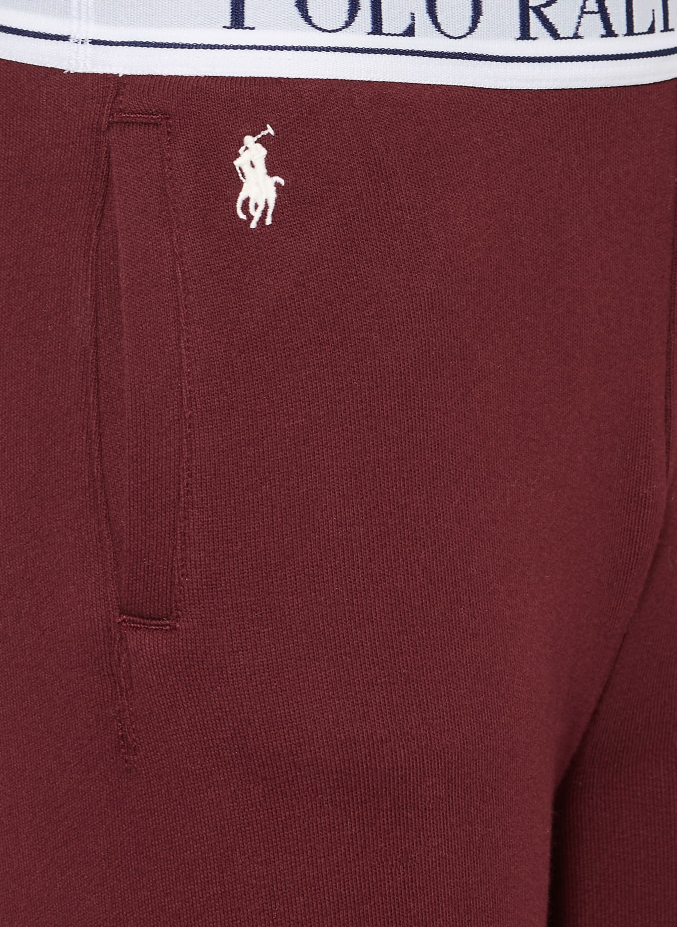 POLO RALPH LAUREN Sweatpant: DONKERROOD