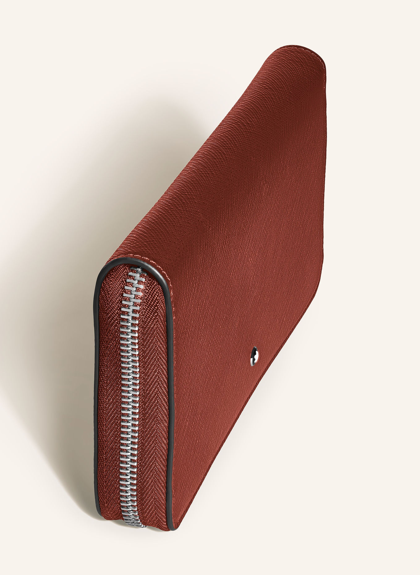 MONTBLANC Saffiano-Portemonnee SARTORIAL: BRUIN