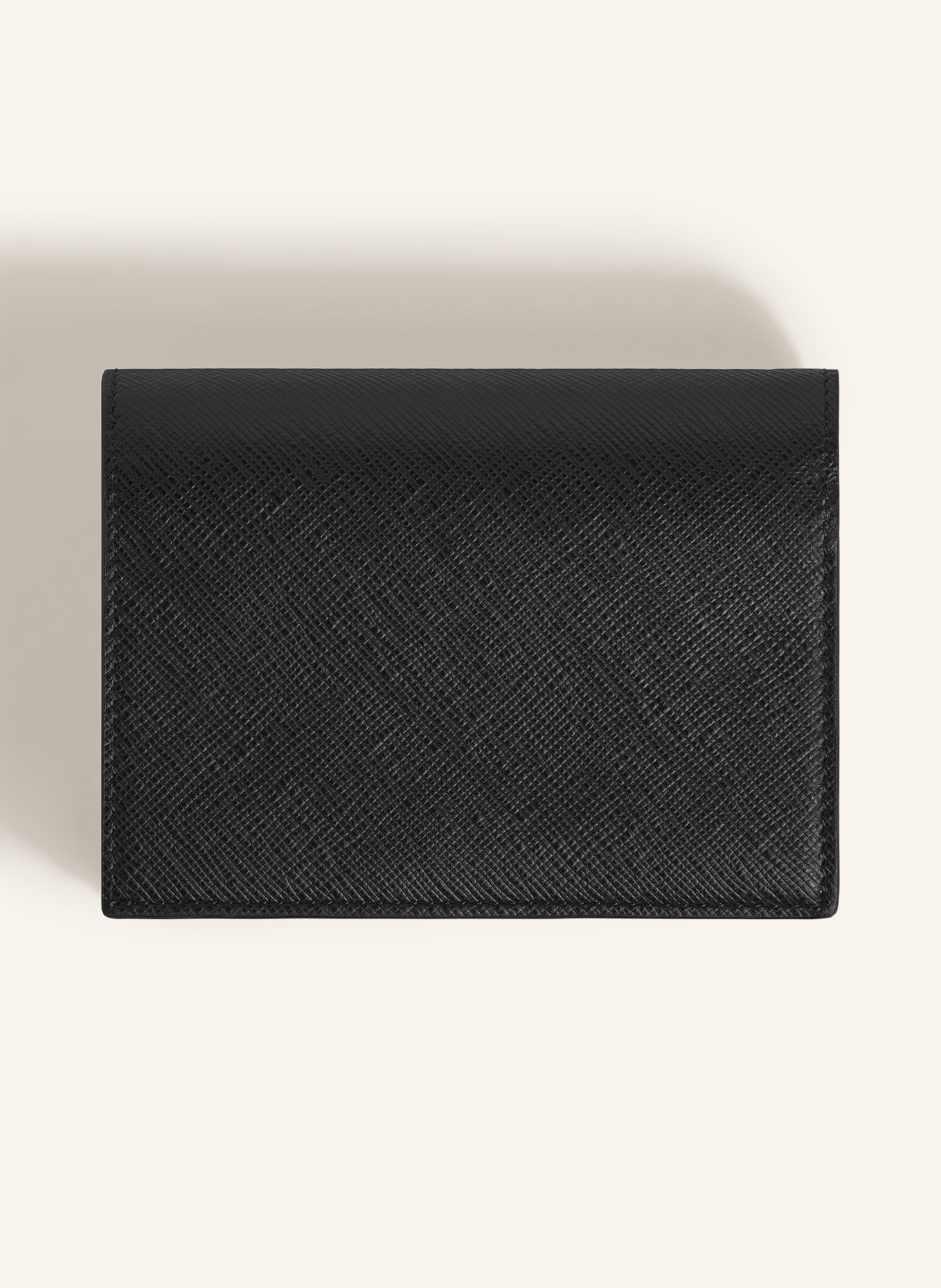 MONTBLANC Saffiano-Geldbörse SARTORIAL: SCHWARZ