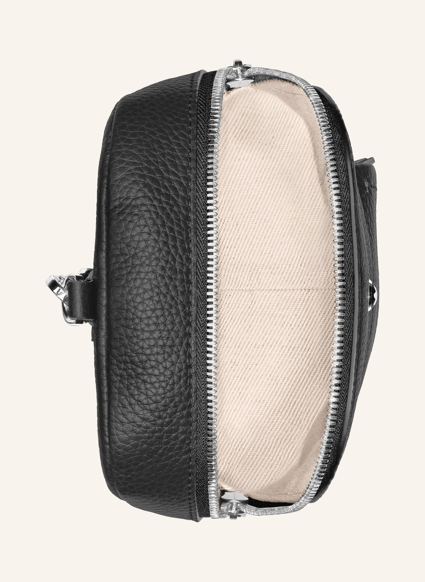 MONTBLANC Crossbody bag: BLACK / SILVER