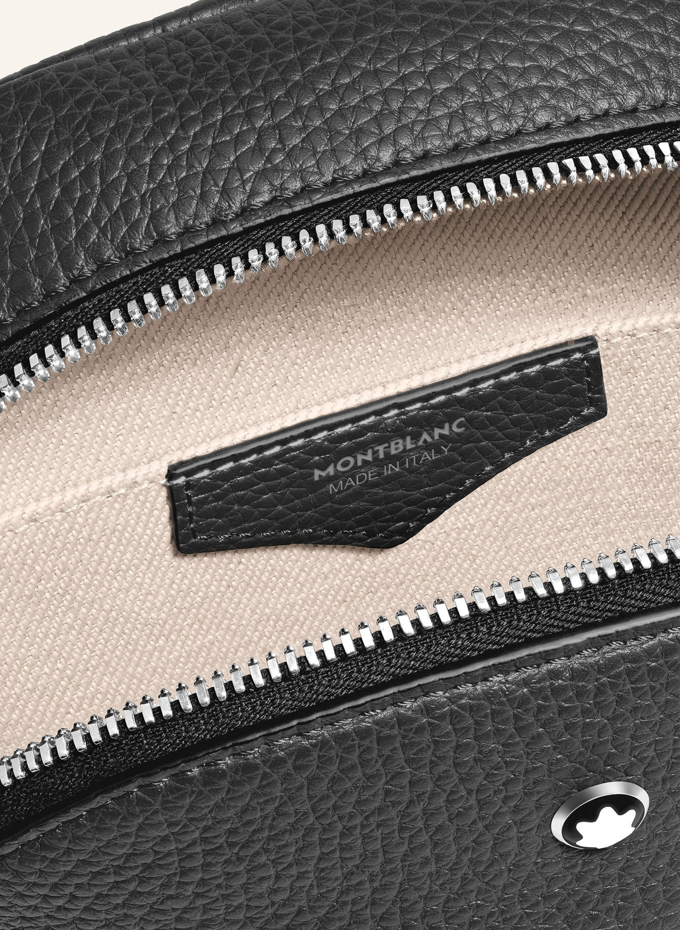 MONTBLANC Crossbody bag: BLACK / SILVER