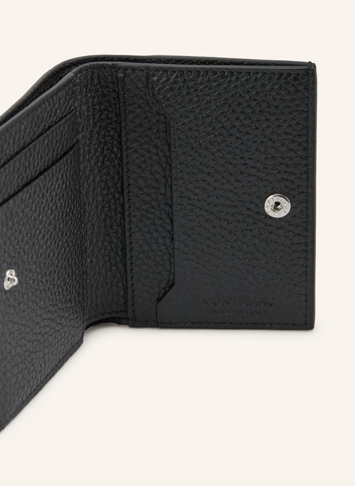 MONTBLANC Portemonnee: ZWART