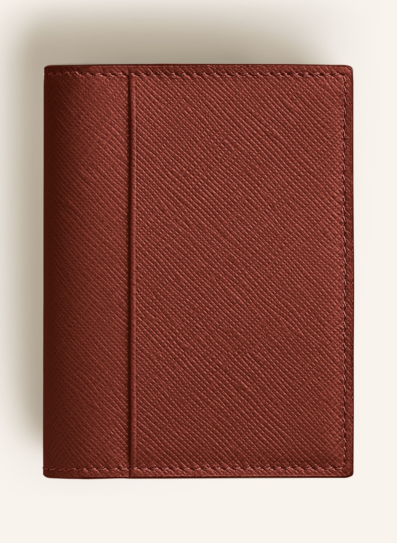 MONTBLANC Saffiano-Kartenetui: BRAUN