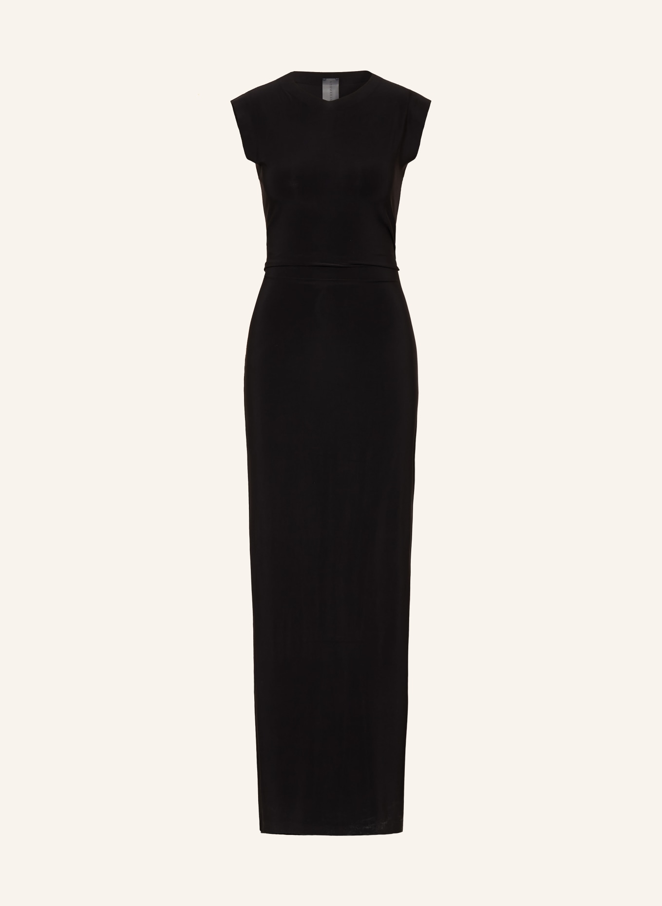 NORMA KAMALI Jerseykleid: SCHWARZ