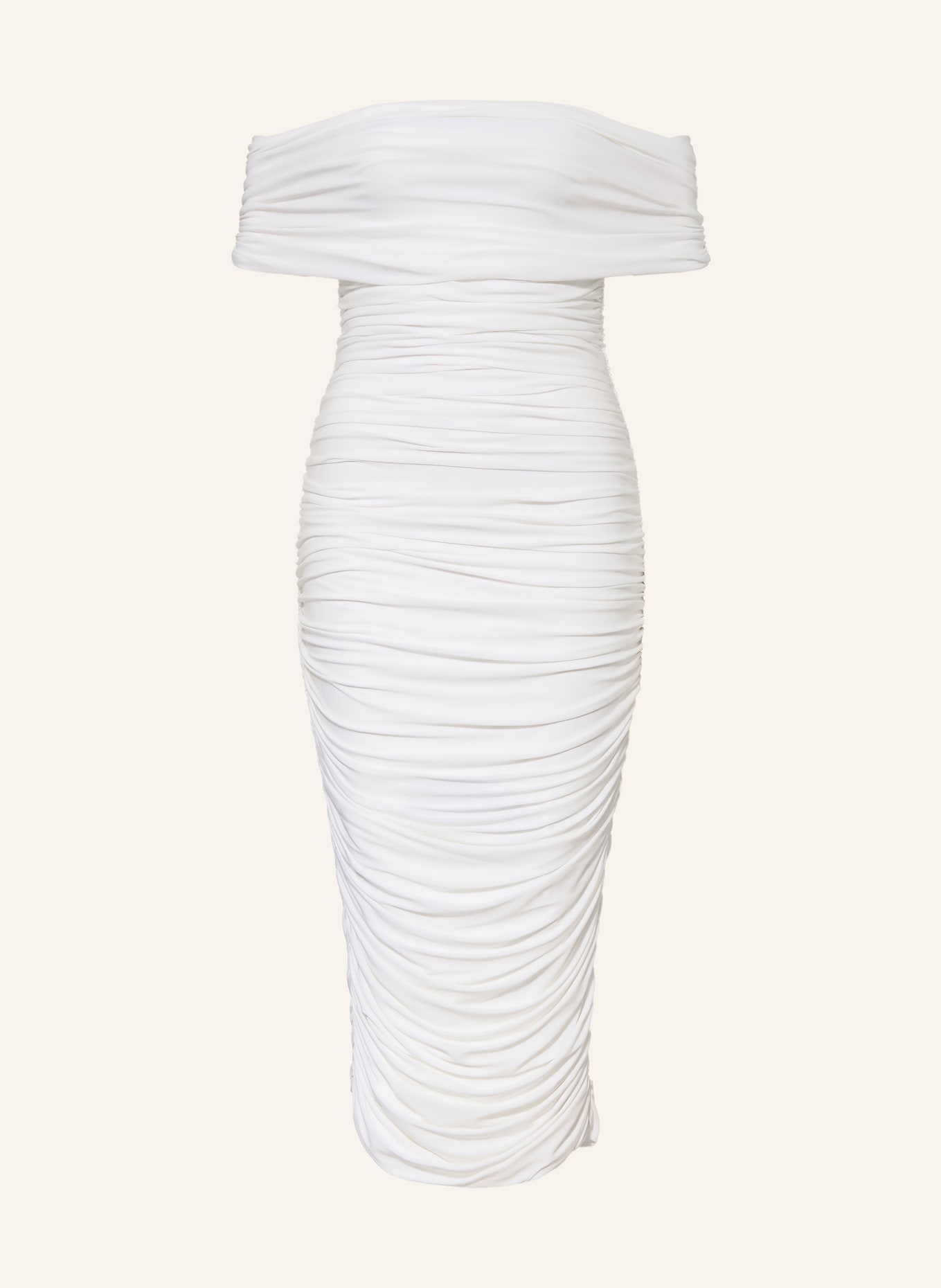 NORMA KAMALI Cocktailkleid: WEISS