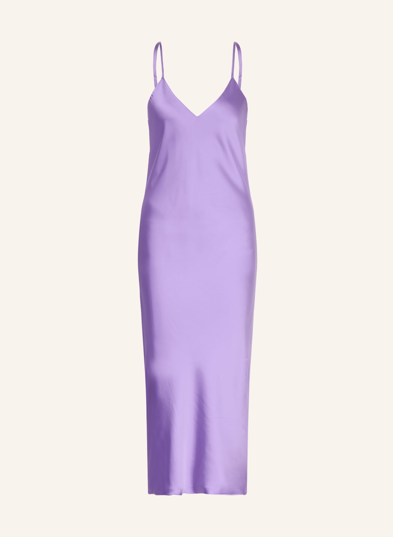 NORMA KAMALI Robe en satin: LILAS