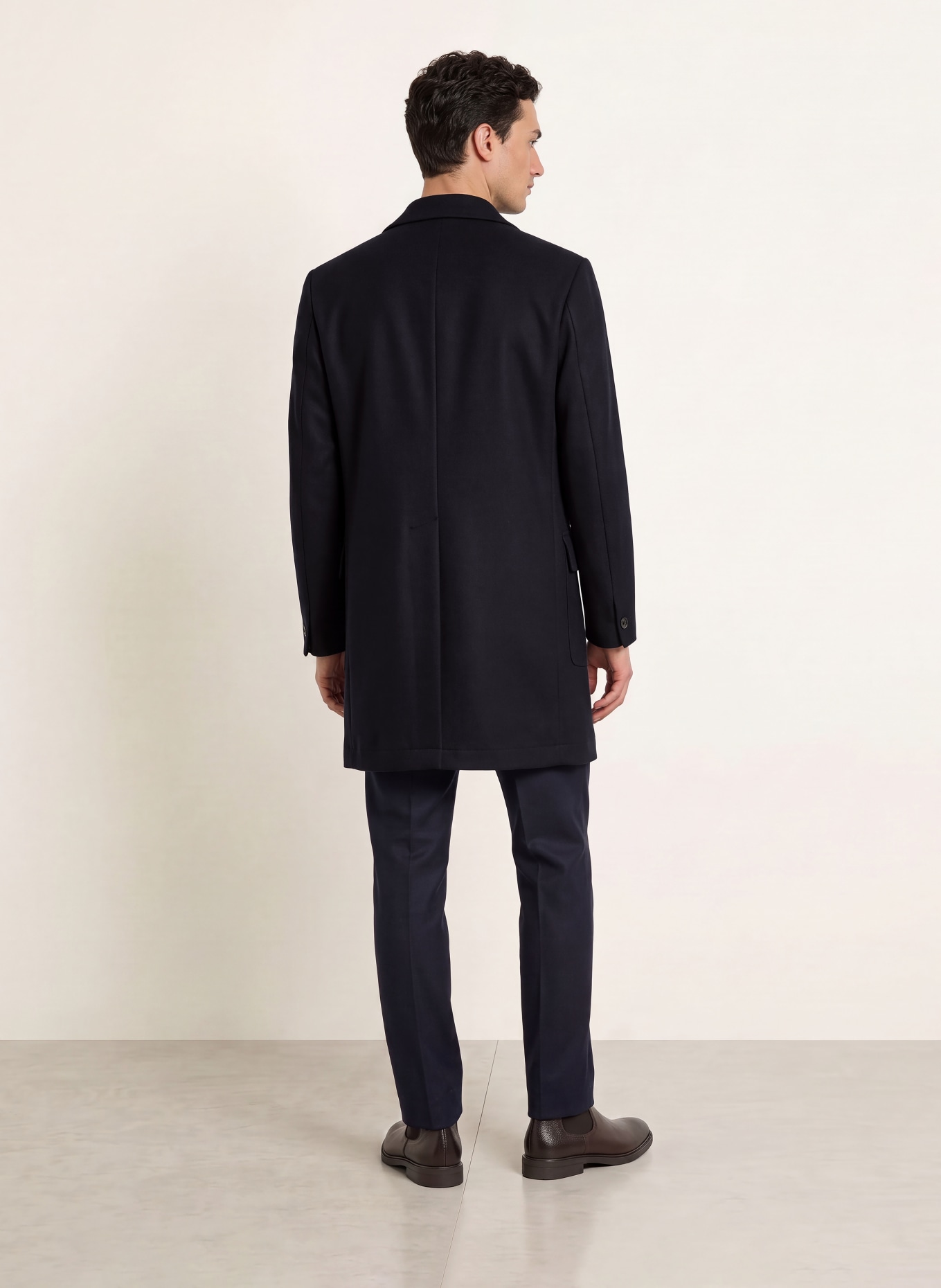 BARENA VENEZIA Manteau caban NAVALE: BLEU FONCÉ