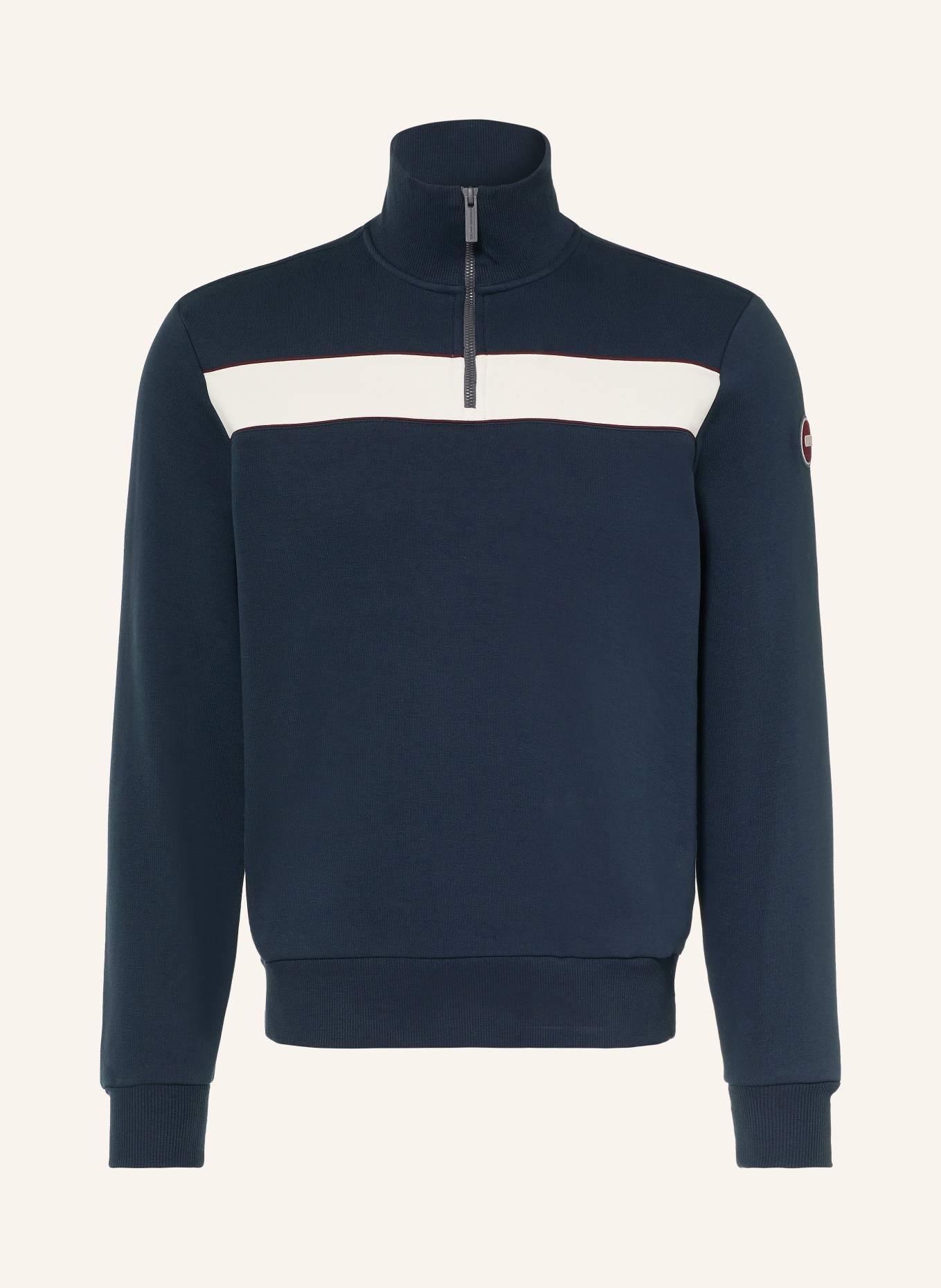 COLMAR Sweat-Troyer: DUNKELBLAU / DUNKELROT / WEISS