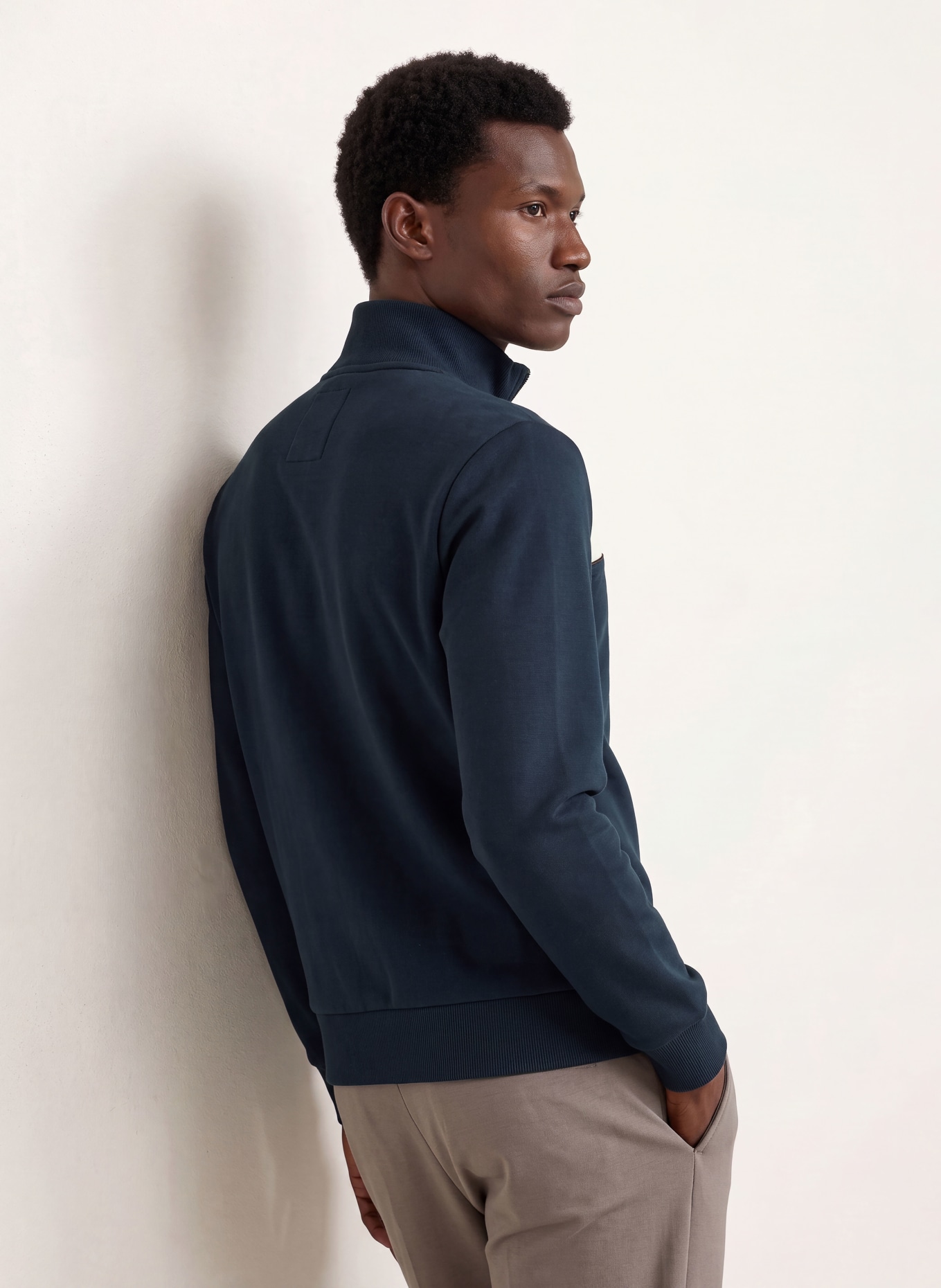COLMAR Sweat-Troyer: DUNKELBLAU / DUNKELROT / WEISS