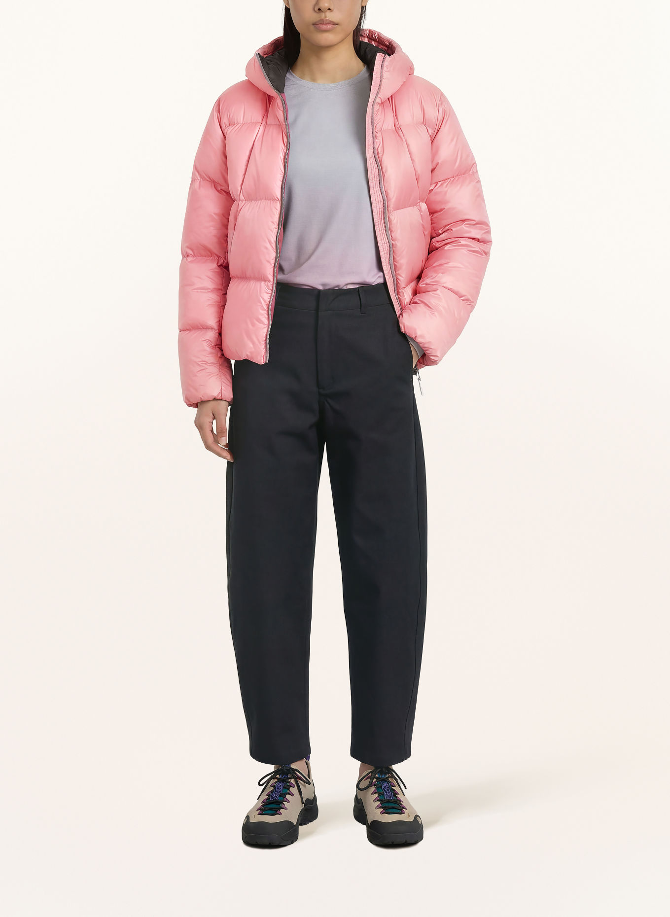 Goldwin CRYSTALLITE Down Jacket: PINK