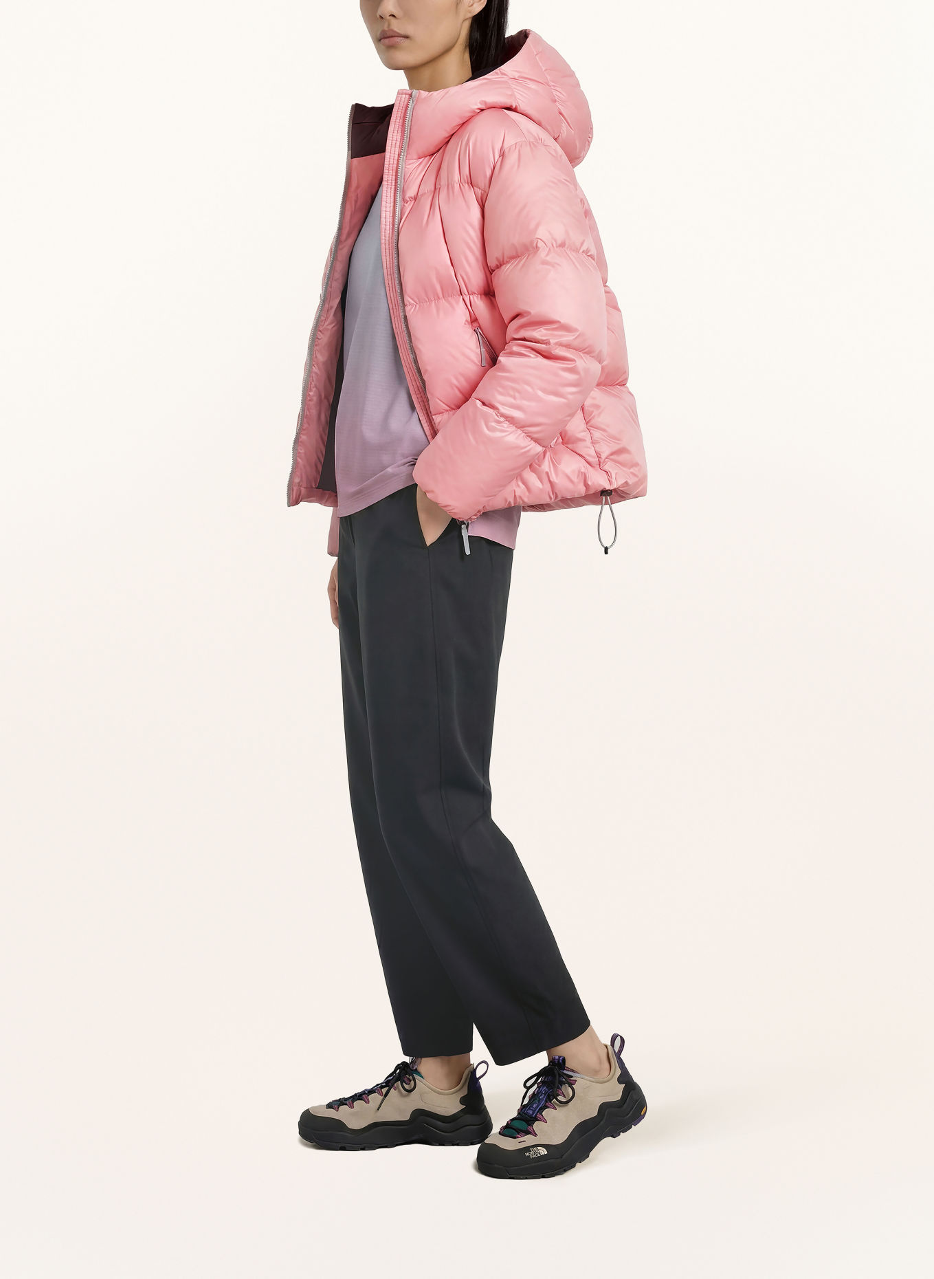 Goldwin CRYSTALLITE Down Jacket: PINK