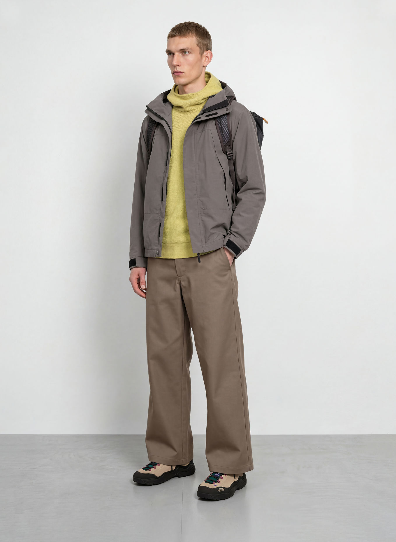 Goldwin Hoodie: LIGHT YELLOW