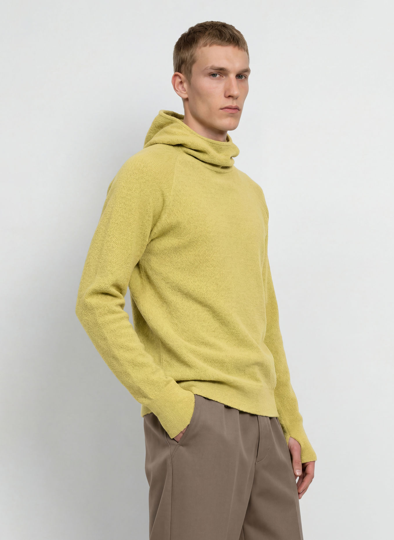 Goldwin Hoodie: LIGHT YELLOW