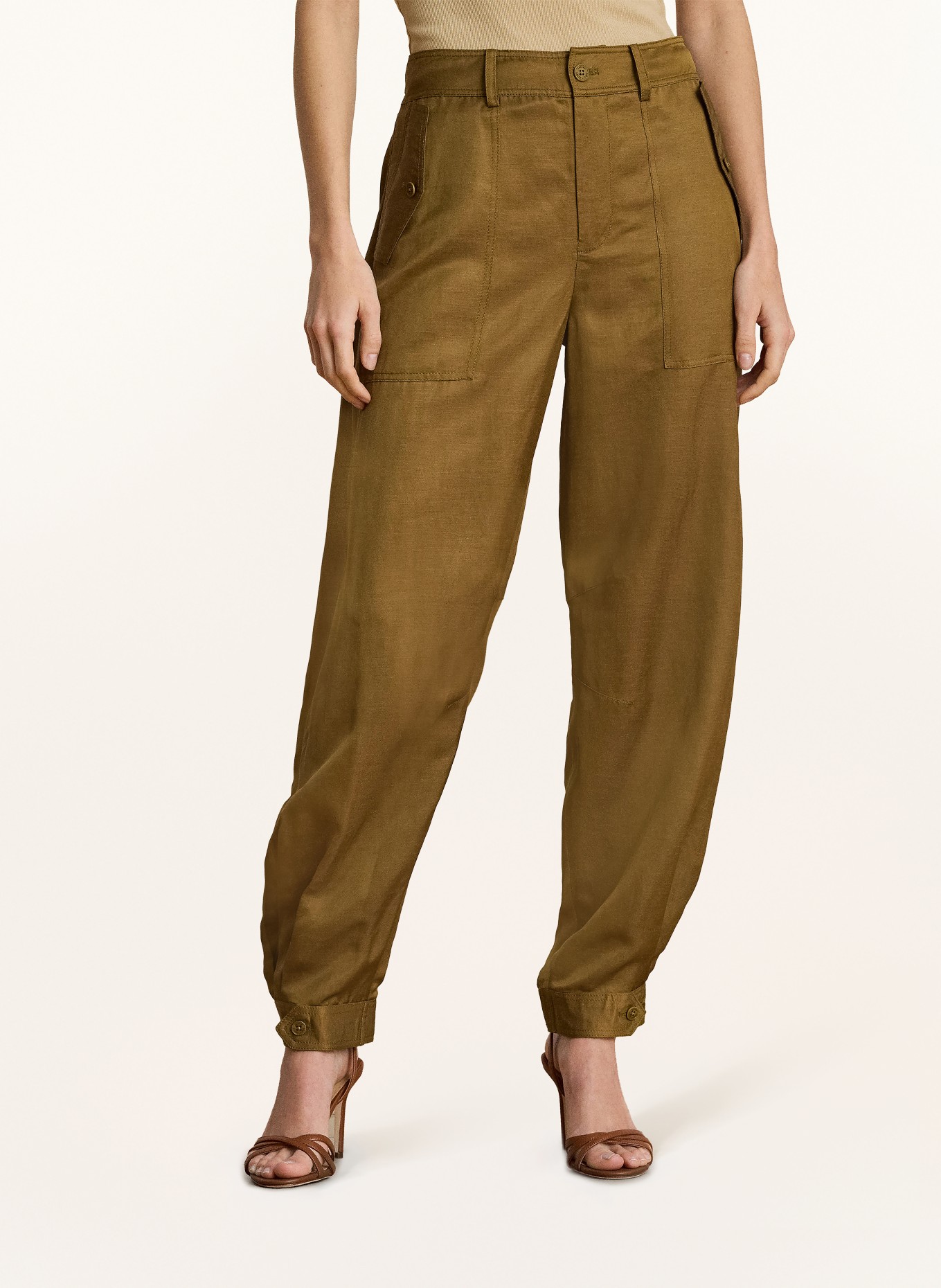 LAUREN RALPH LAUREN 7/8-Hose: BRAUN
