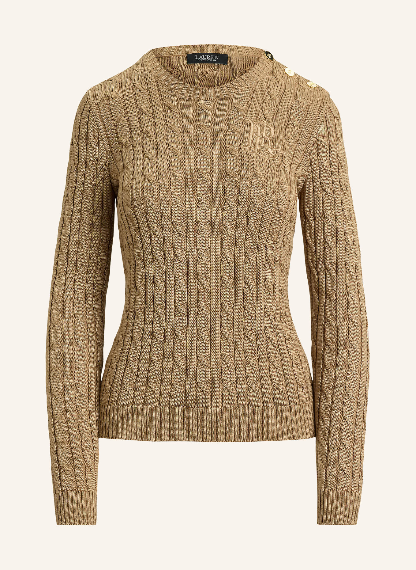 LAUREN RALPH LAUREN Truien: BEIGE
