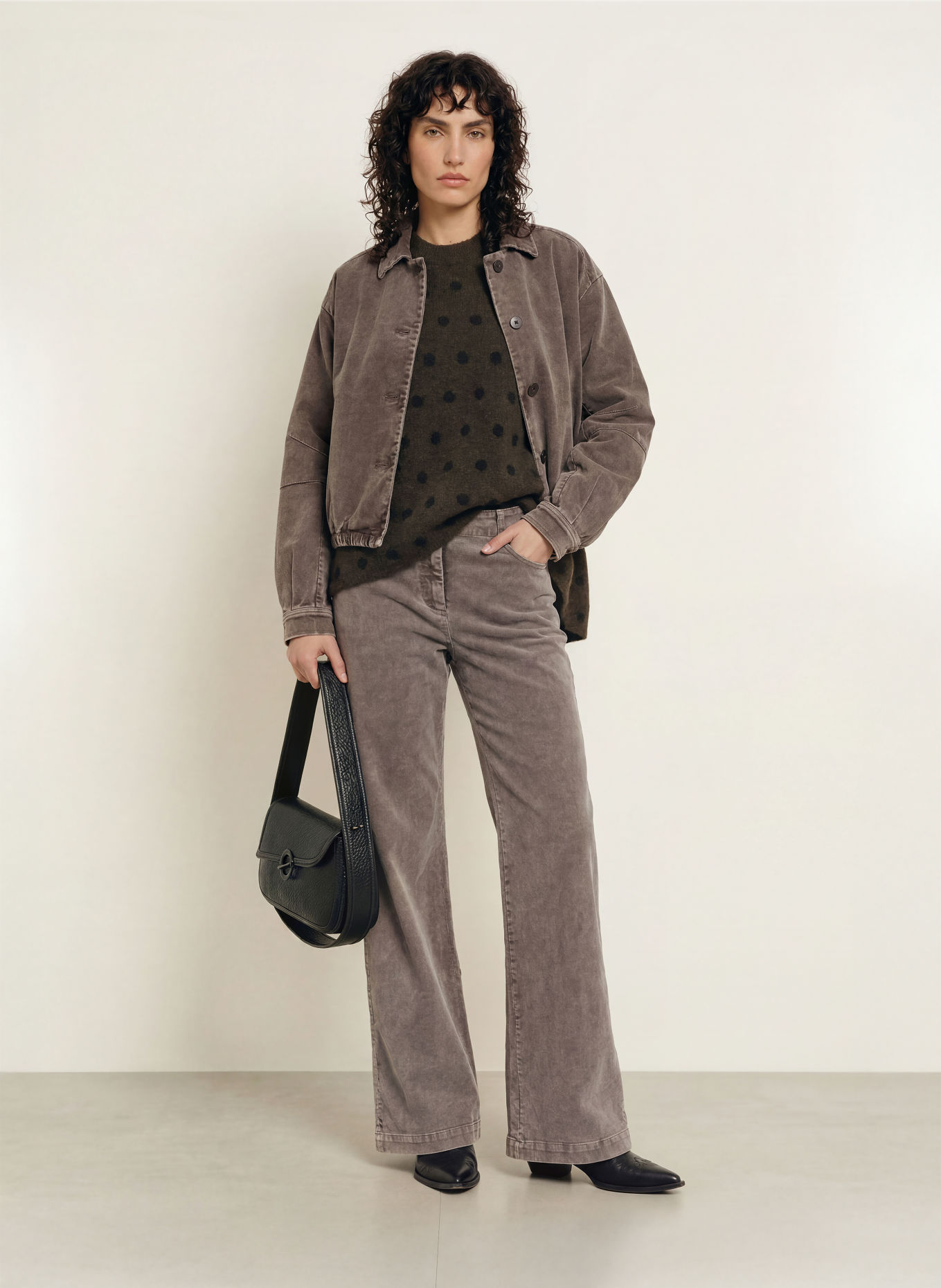 SAMSØE SAMSØE Overjacket SAKELLA van corduroy: BEIGE