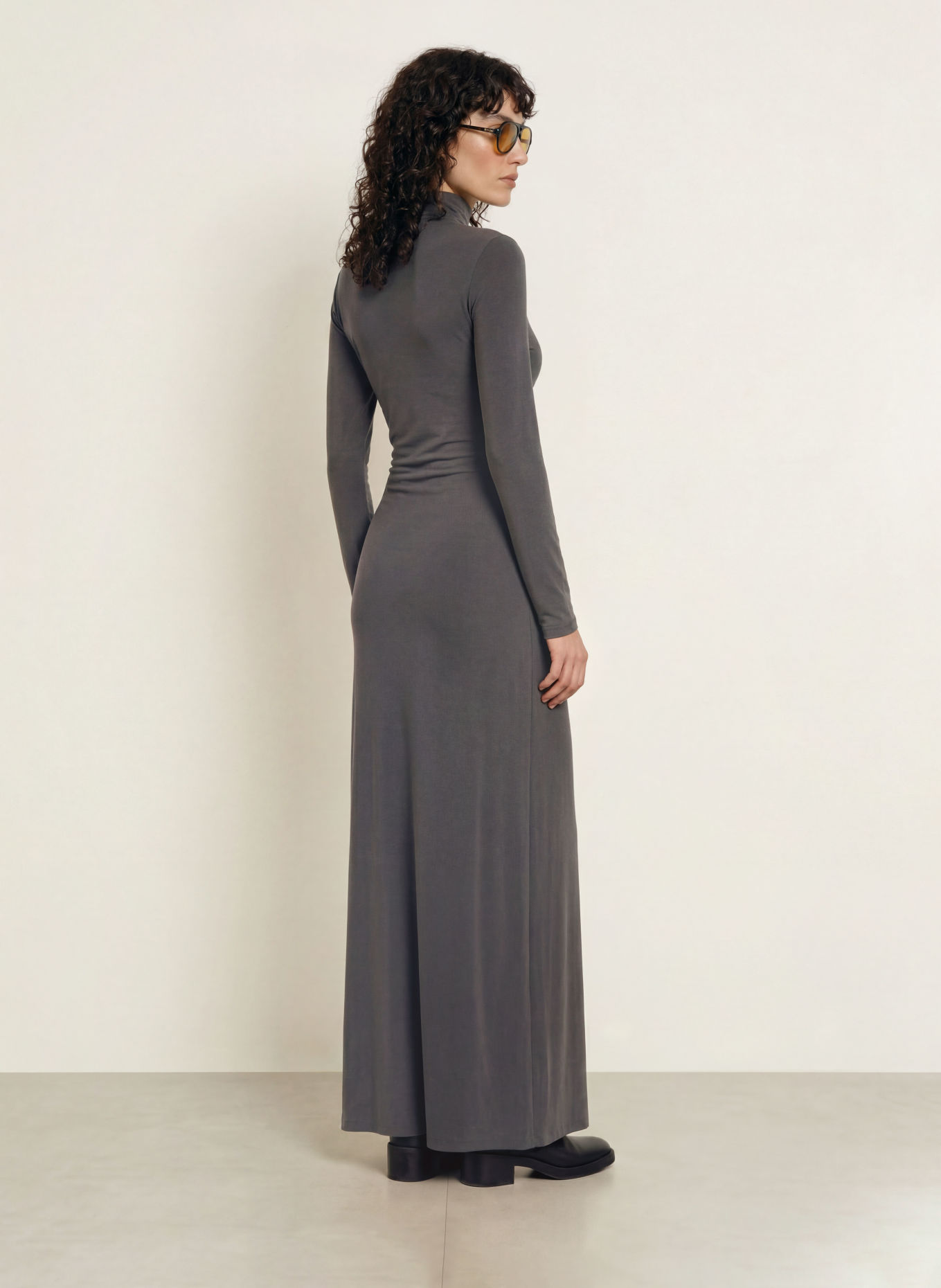 SAMSØE SAMSØE Jerseykleid SAANDRESSA: SCHWARZ
