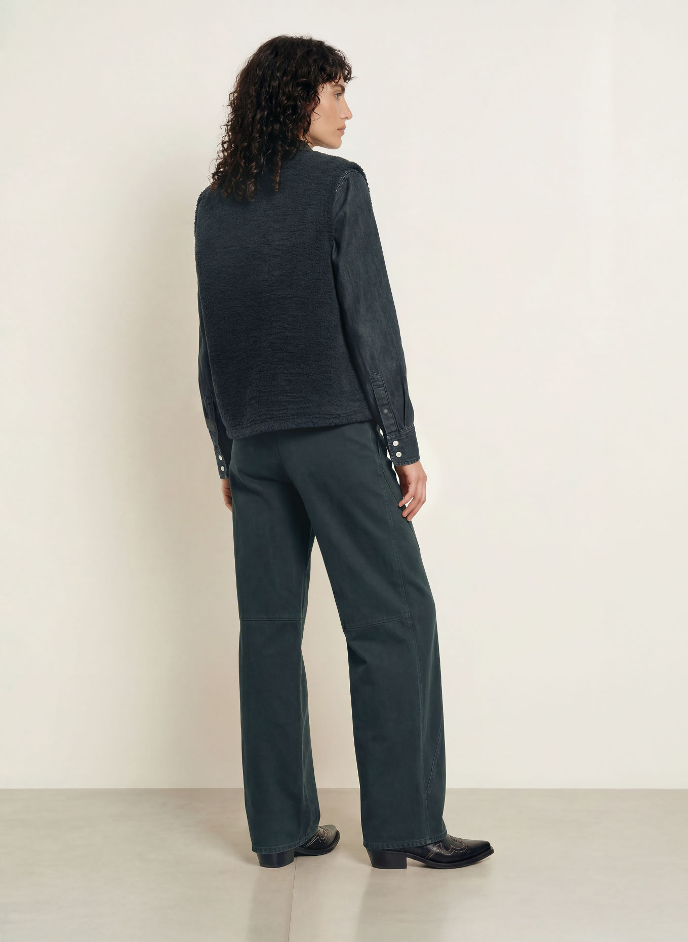SAMSØE SAMSØE Broek SAROKO: CLR001421 Washed Salute