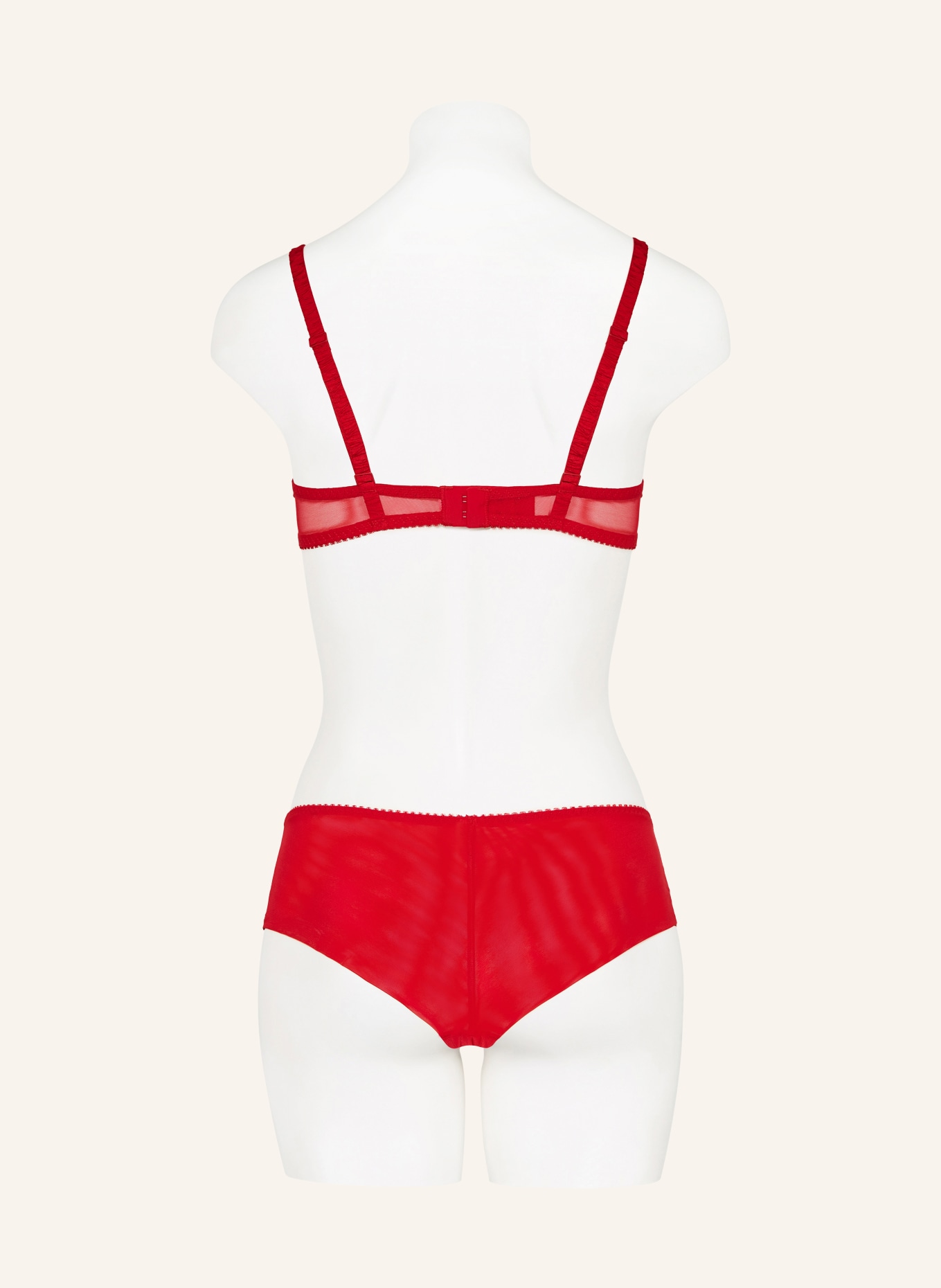 SIMONE PÉRÈLE Push-up podprsenka INTRIGUE: ČERVENÁ