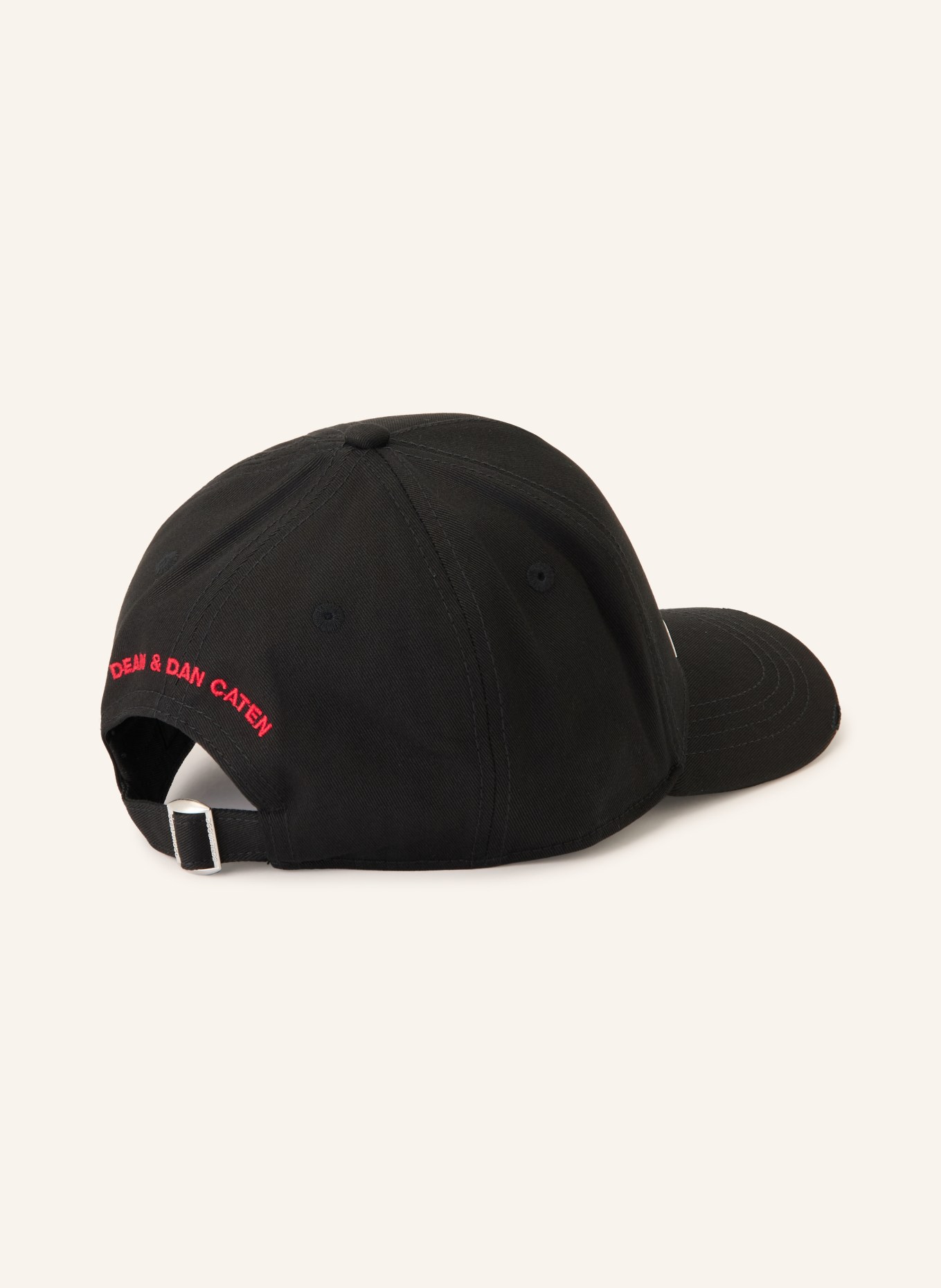 DSQUARED2 Cap: SCHWARZ / ROT / WEISS