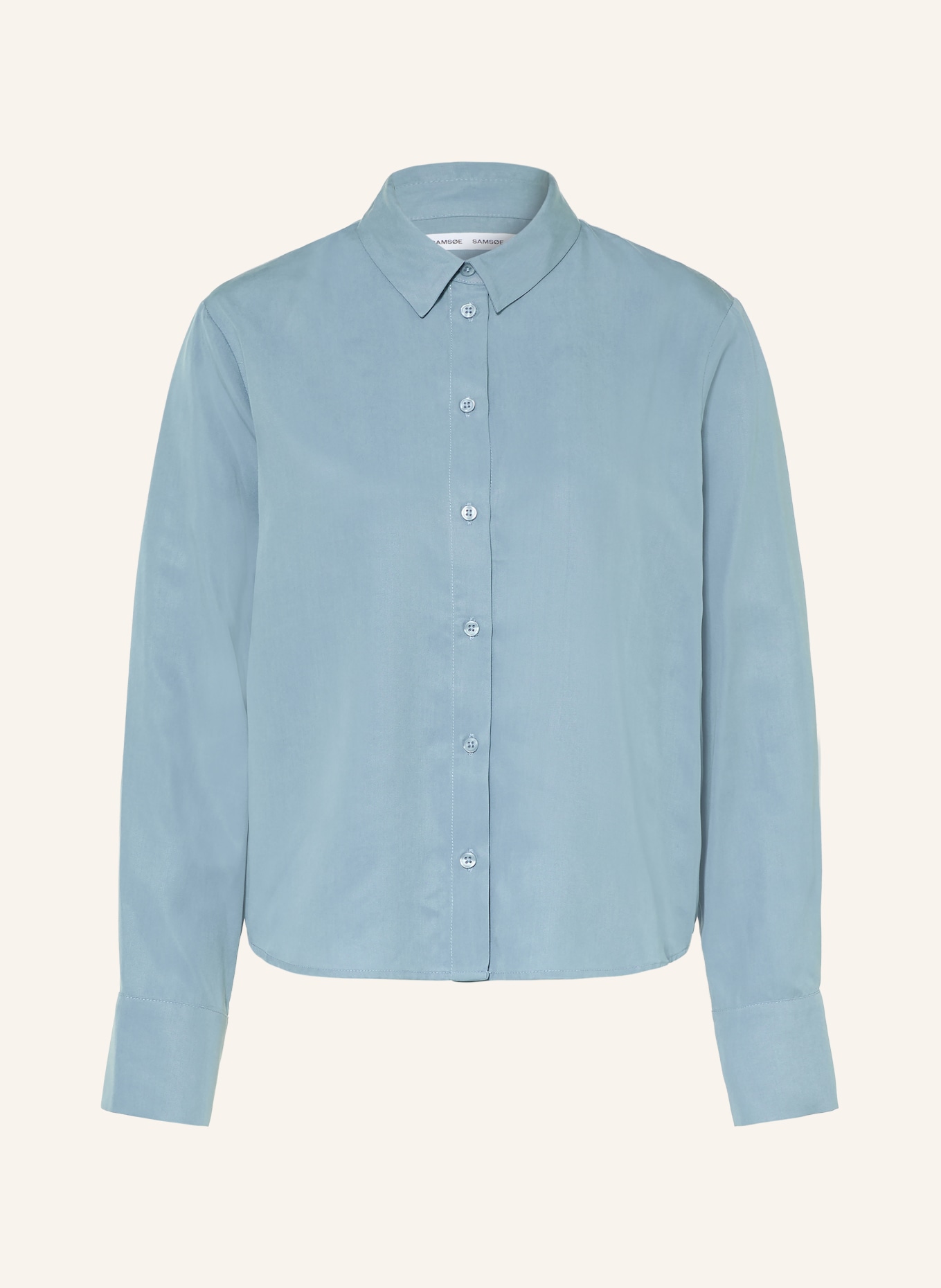SAMSØE SAMSØE Hemdbluse SAMINA: HELLBLAU