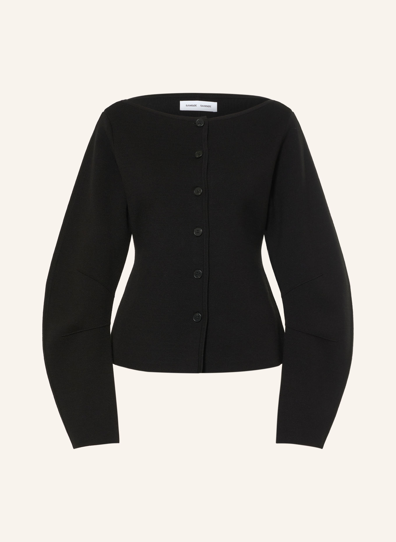 SAMSØE SAMSØE SAALLY Cardigan: BLACK