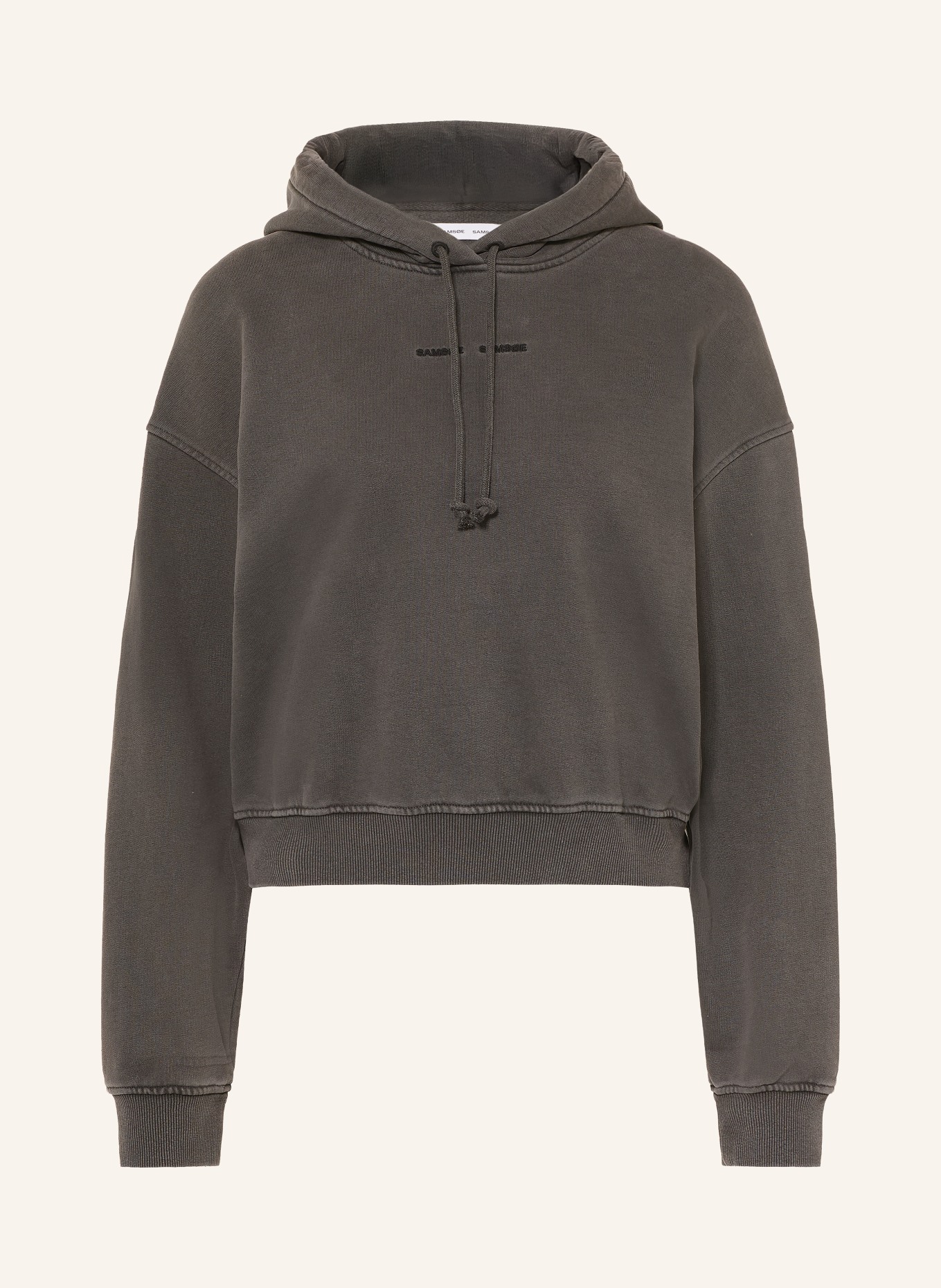 SAMSØE SAMSØE Sweat à capuche SASEVEN: GRIS FONCÉ