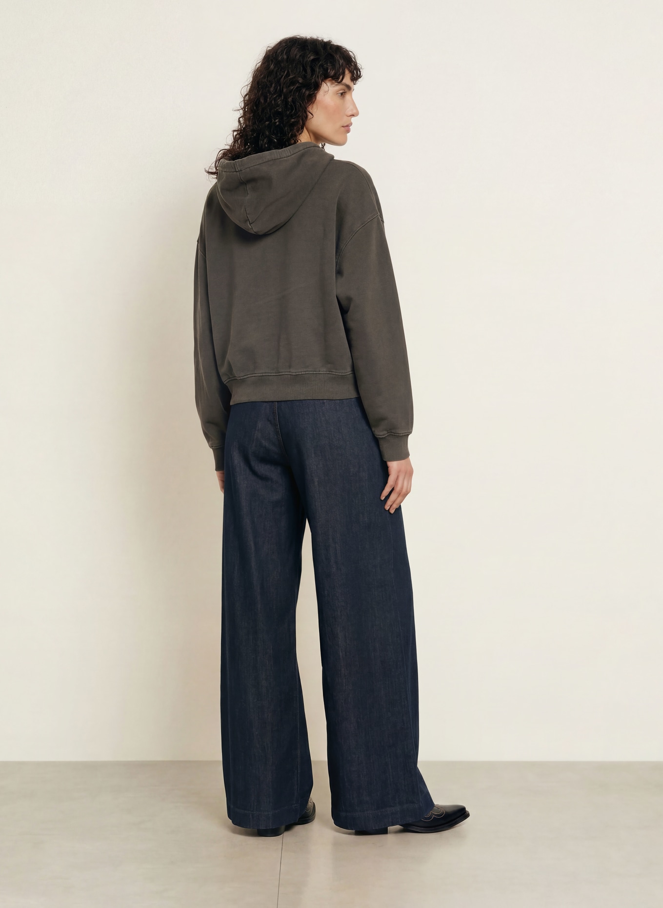 SAMSØE SAMSØE Sweat à capuche SASEVEN: GRIS FONCÉ