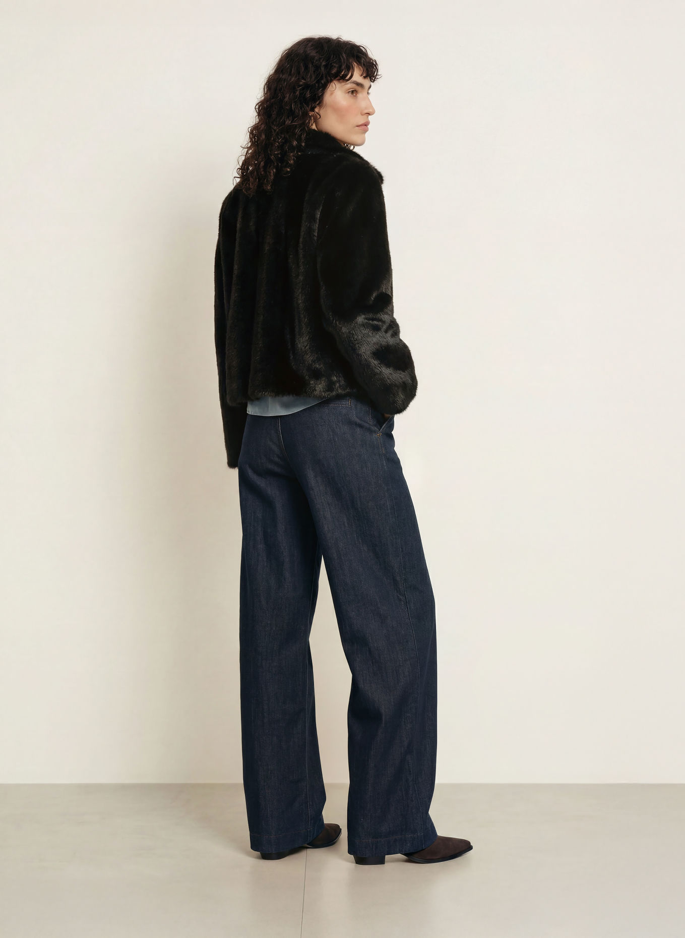 SAMSØE SAMSØE Jean wide leg SAHARPER: CLR002815 Ink