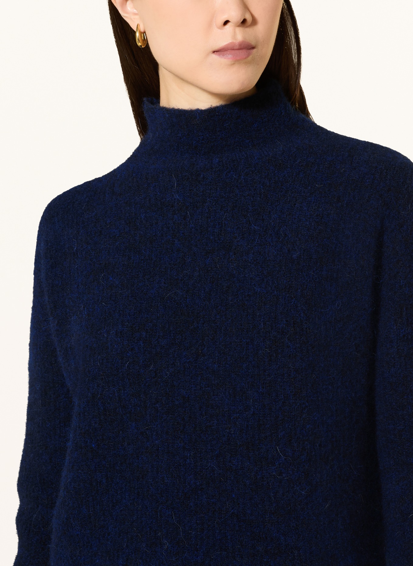 darling harbour Alpaca sweater: NAVY