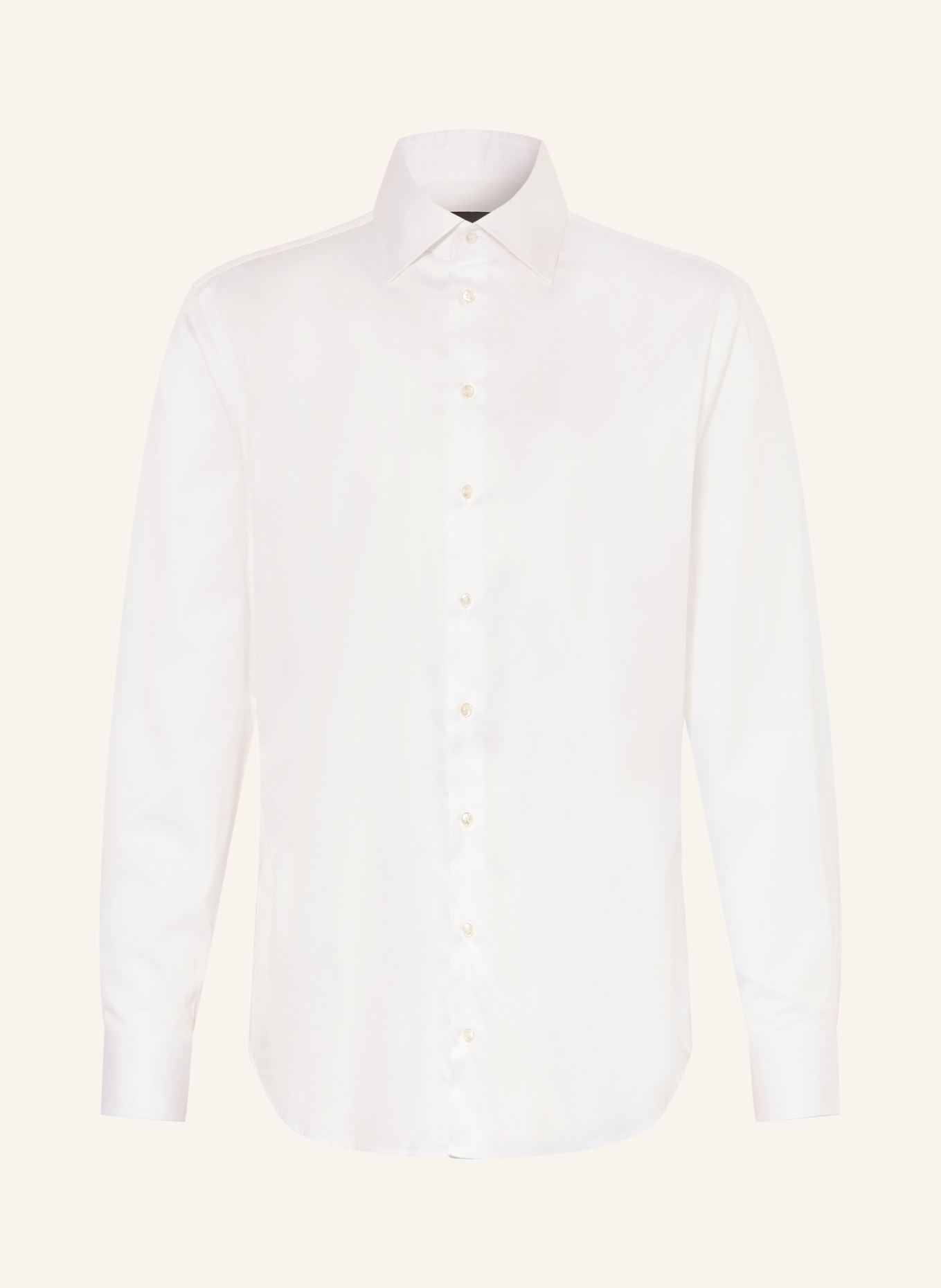 GIORGIO ARMANI Overhemd Comfort Fit: WIT