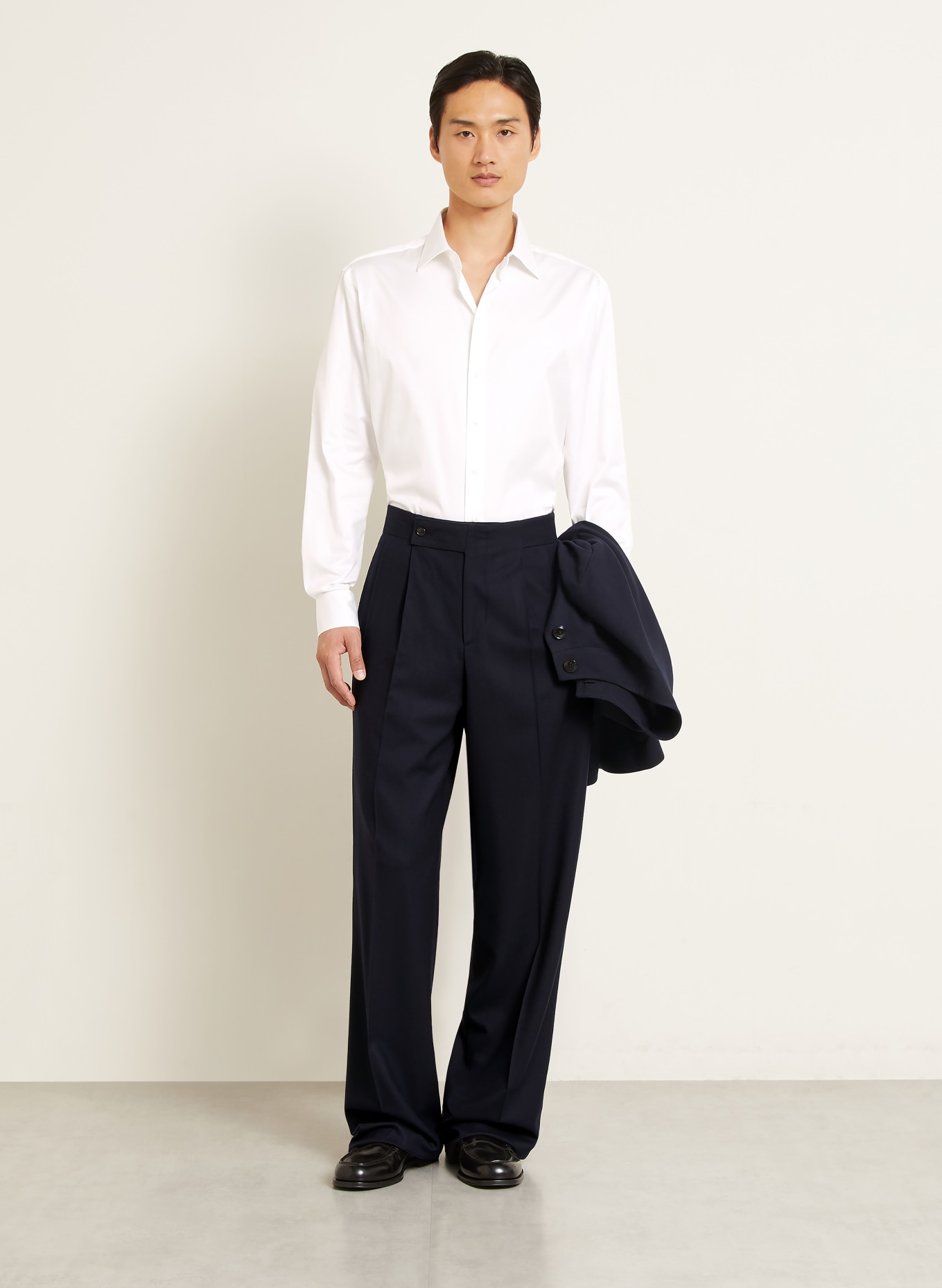 GIORGIO ARMANI Overhemd Comfort Fit: WIT