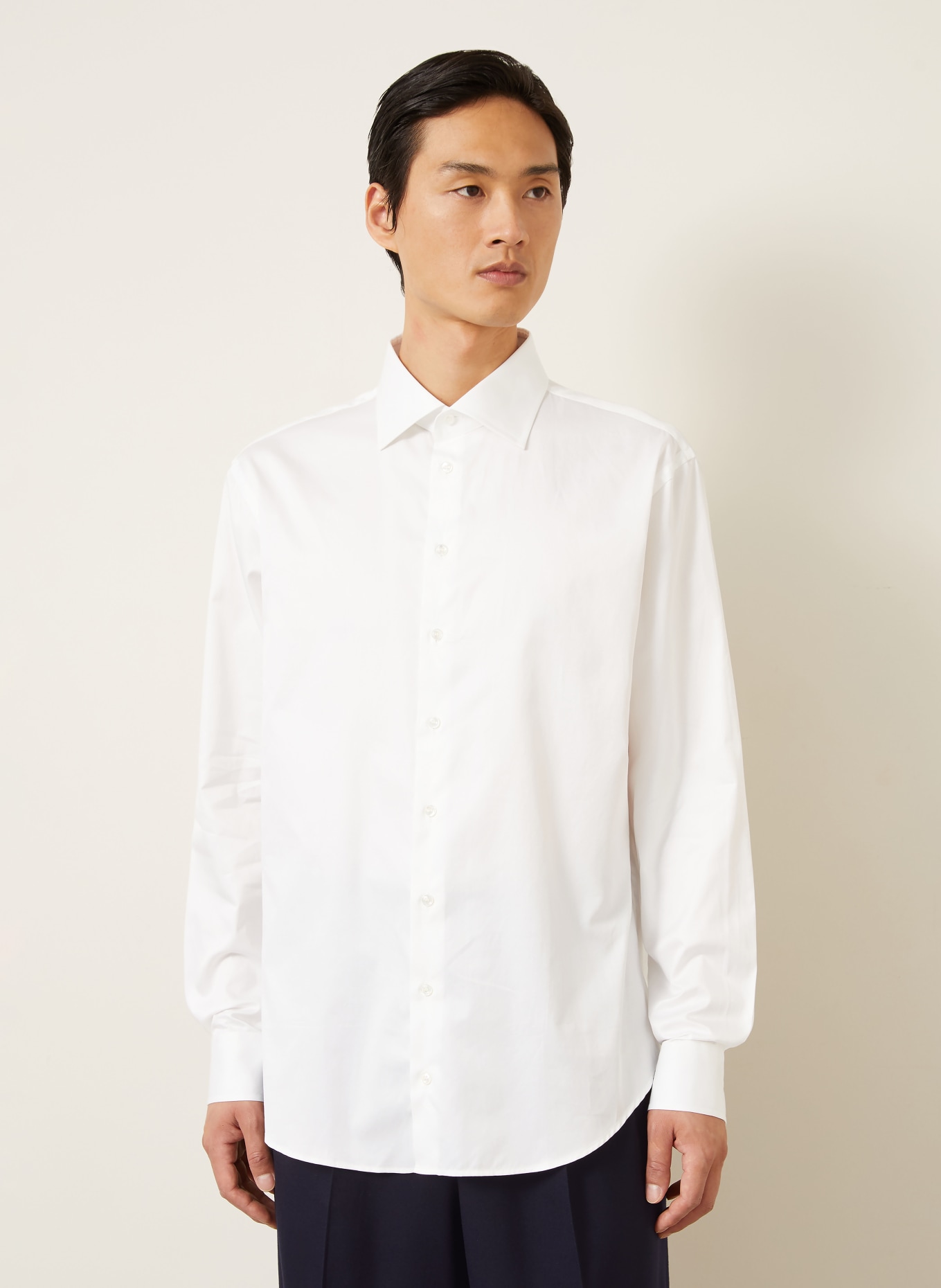 GIORGIO ARMANI Overhemd Comfort Fit: WIT