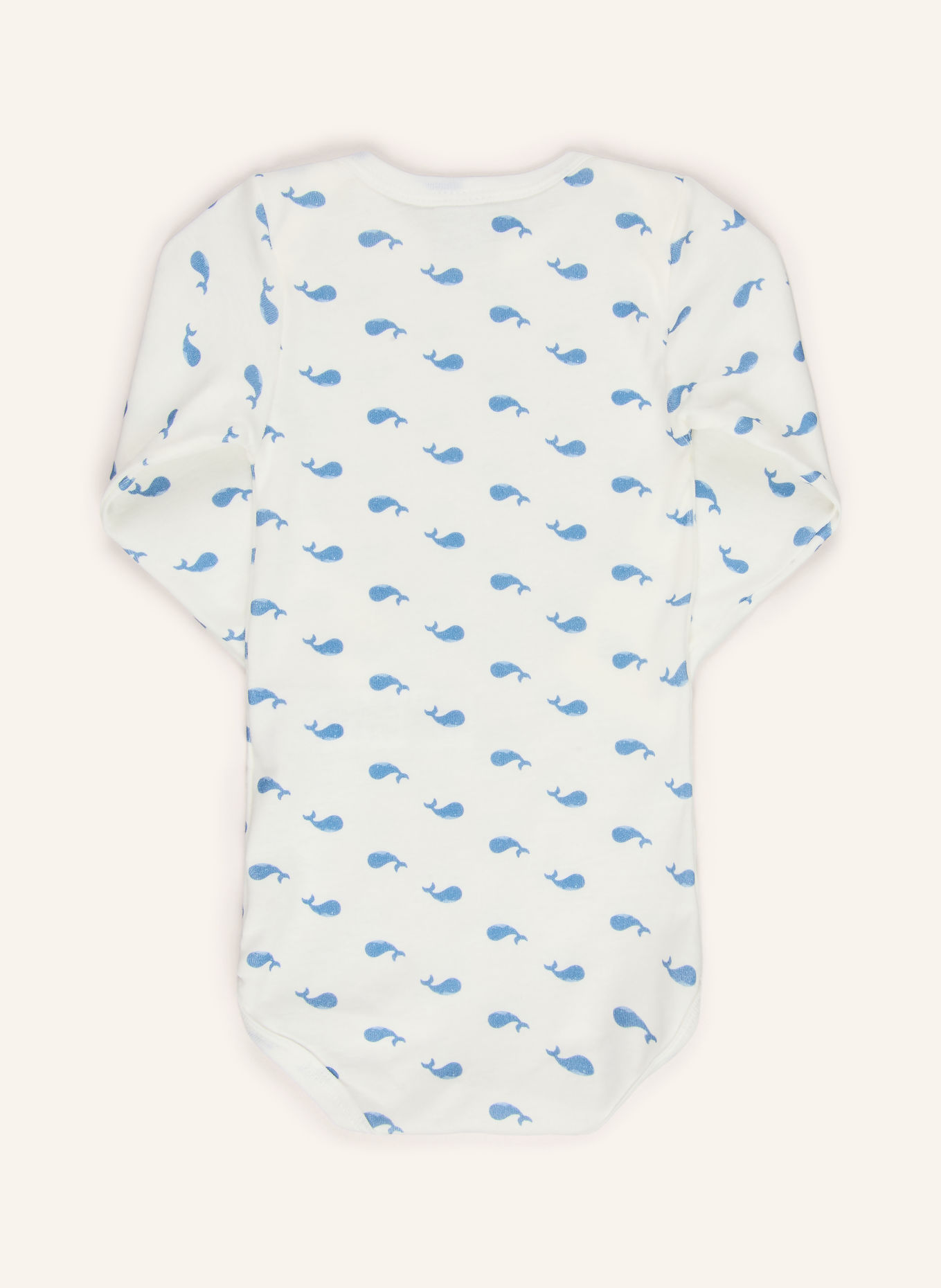 PETIT BATEAU 3er-Pack Wickelbodies: WEISS / MINT / BLAU
