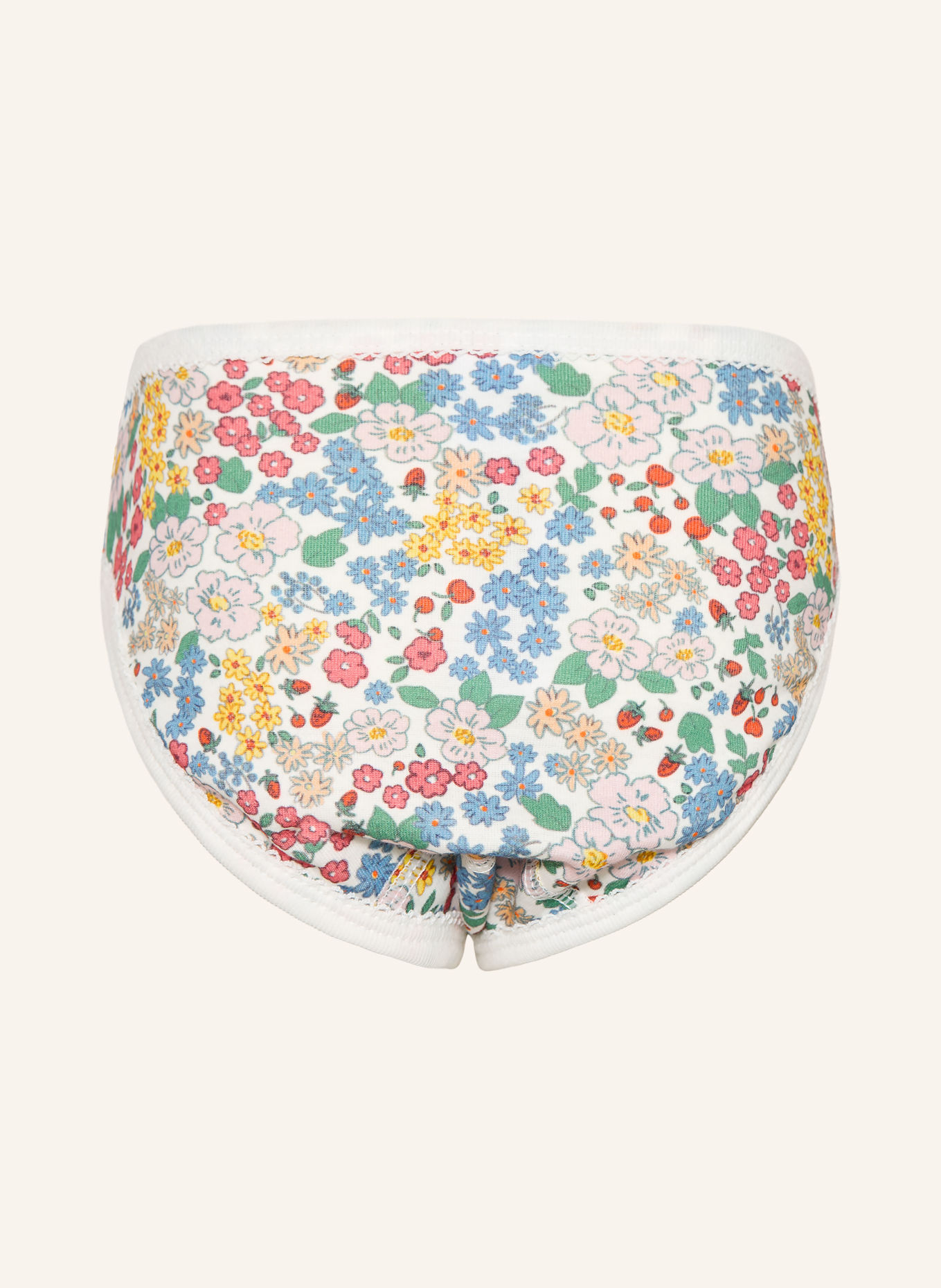 PETIT BATEAU Set van 5 slips: ROZE / BLAUW / WIT