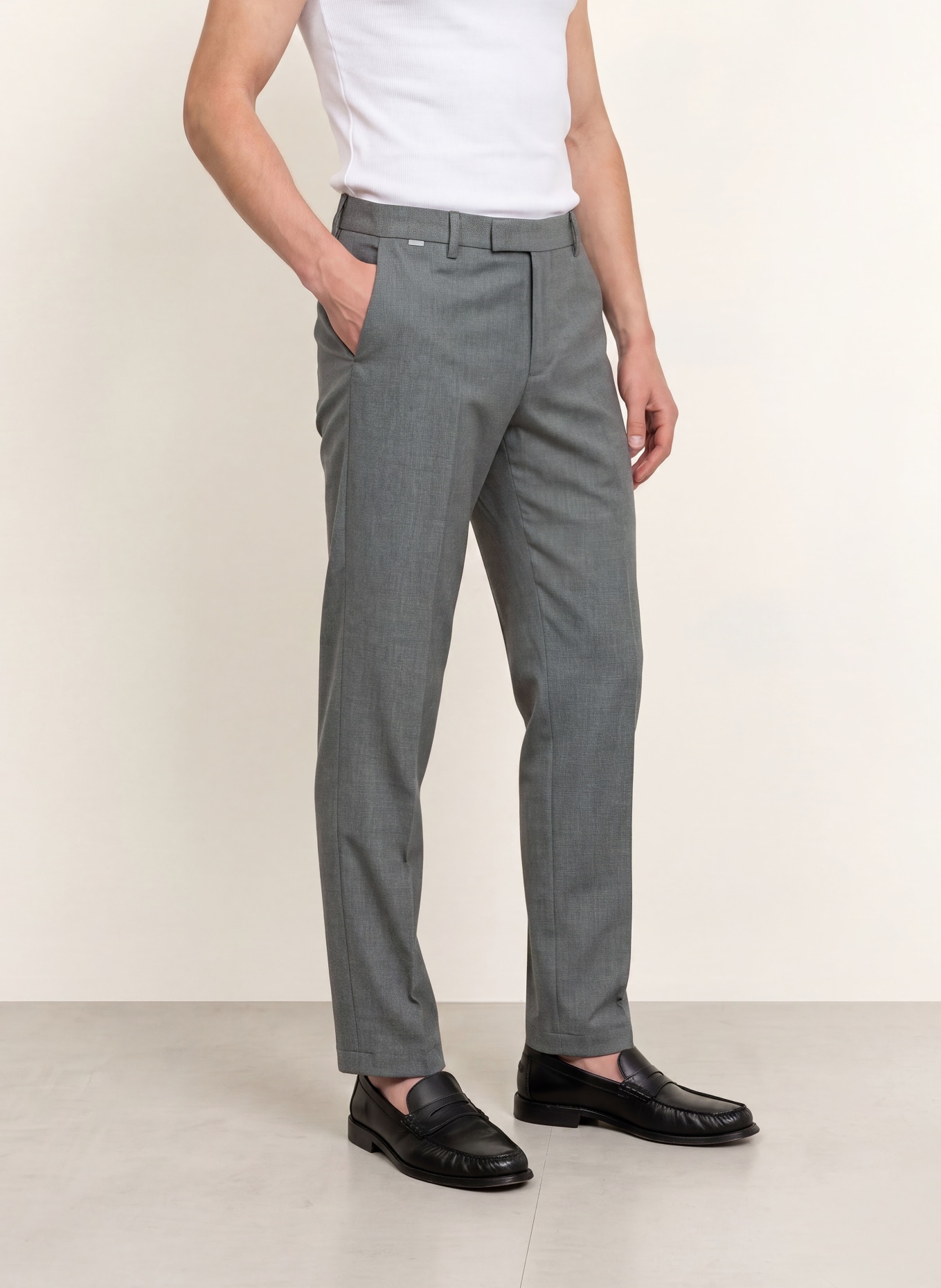 CINQUE Hose CISALTO Extra Slim Fit: GRAU