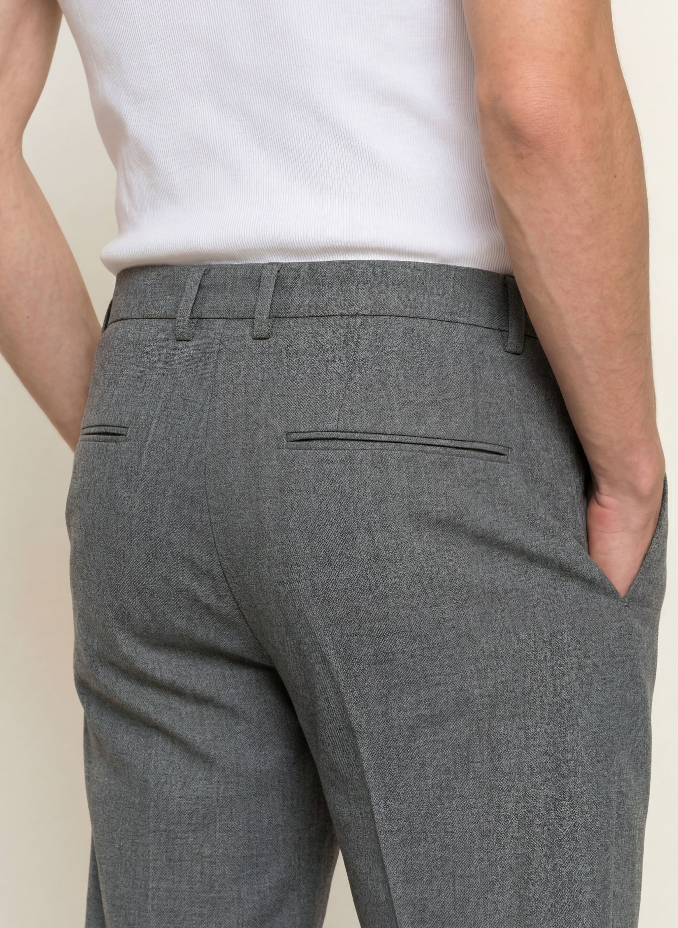 CINQUE Hose CISALTO Extra Slim Fit: GRAU