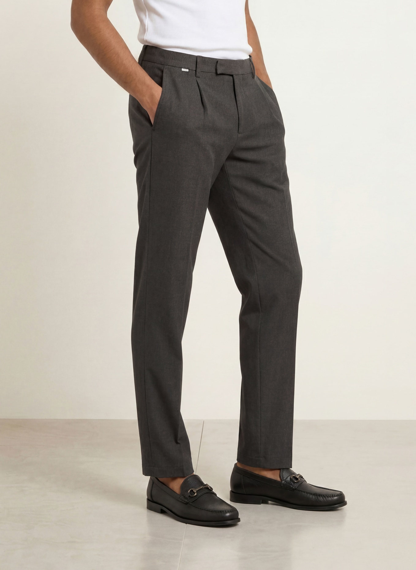 CINQUE Hose CISALTO Extra Slim Fit: DUNKELBRAUN