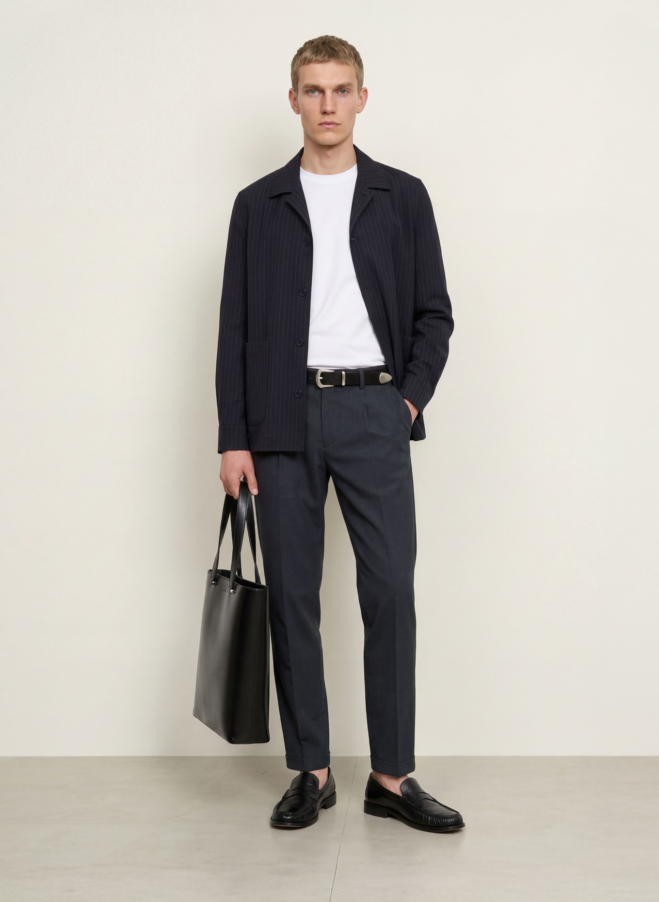 CINQUE Pantaloni CISALTO Extra Slim Fit: ALBASTRU ÎNCHIS