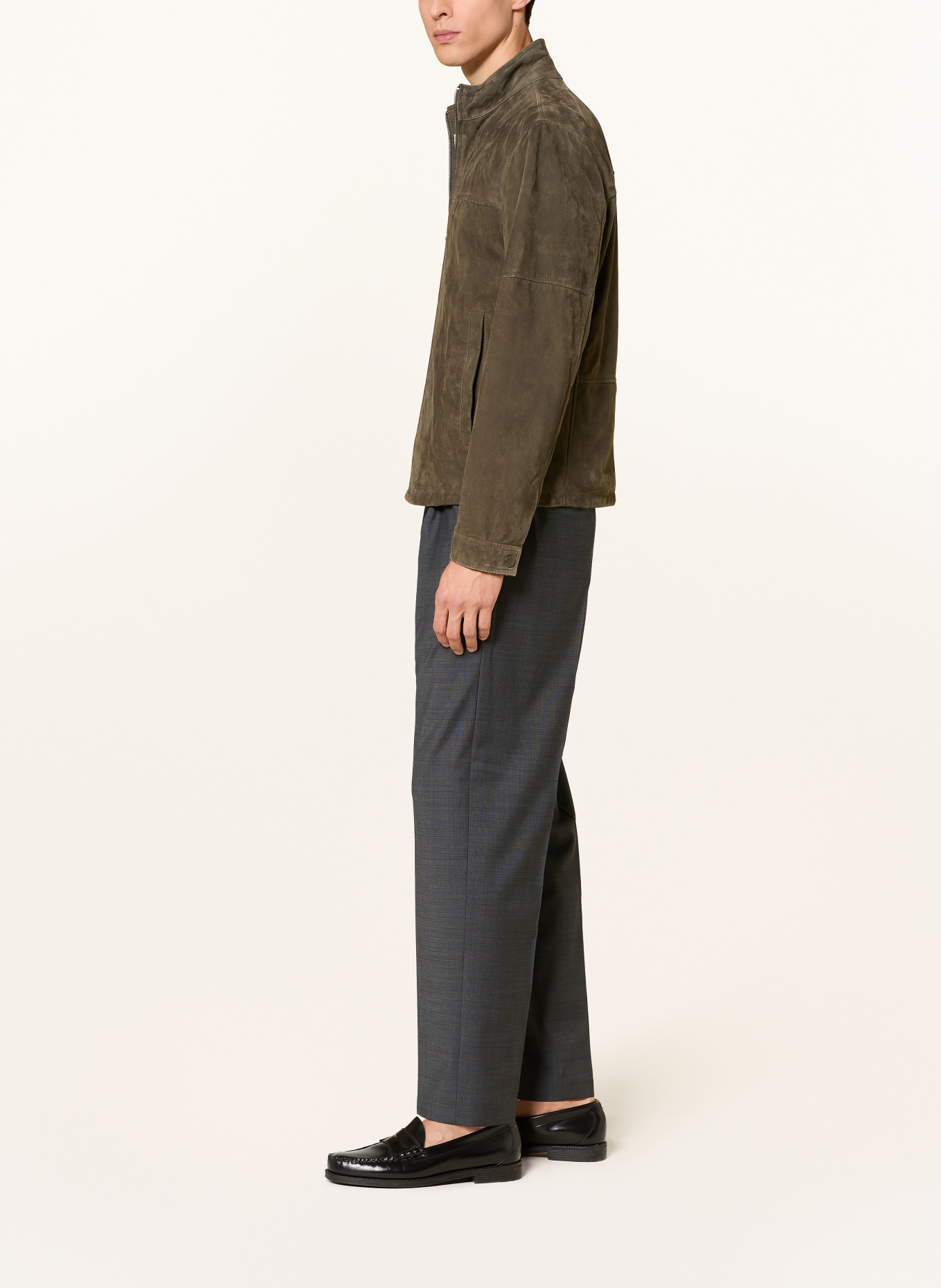 CINQUE Hose CILETO Relaxed Fit: DUNKELGRAU