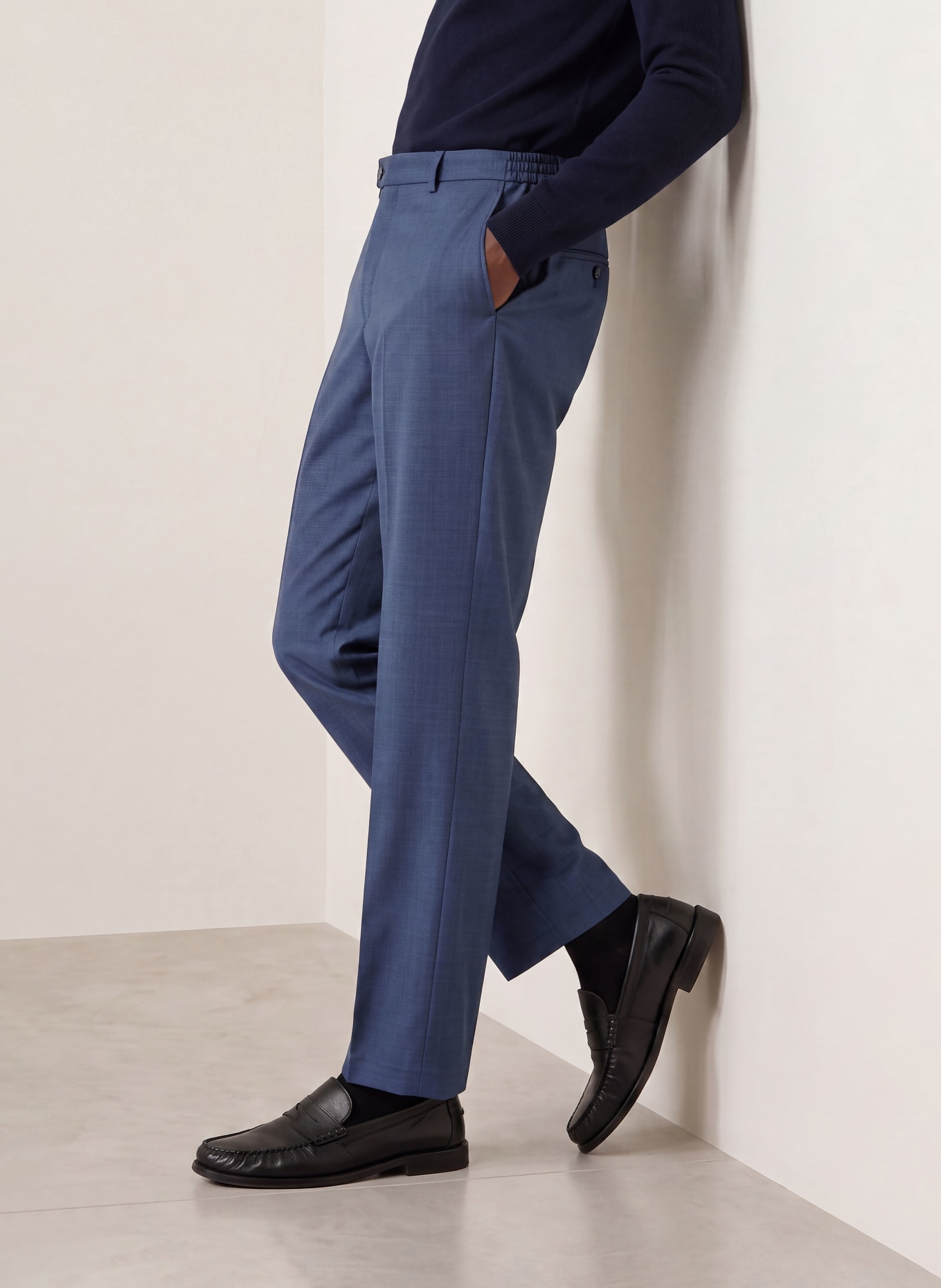 CINQUE Hose CILETO Relaxed Fit: BLAU