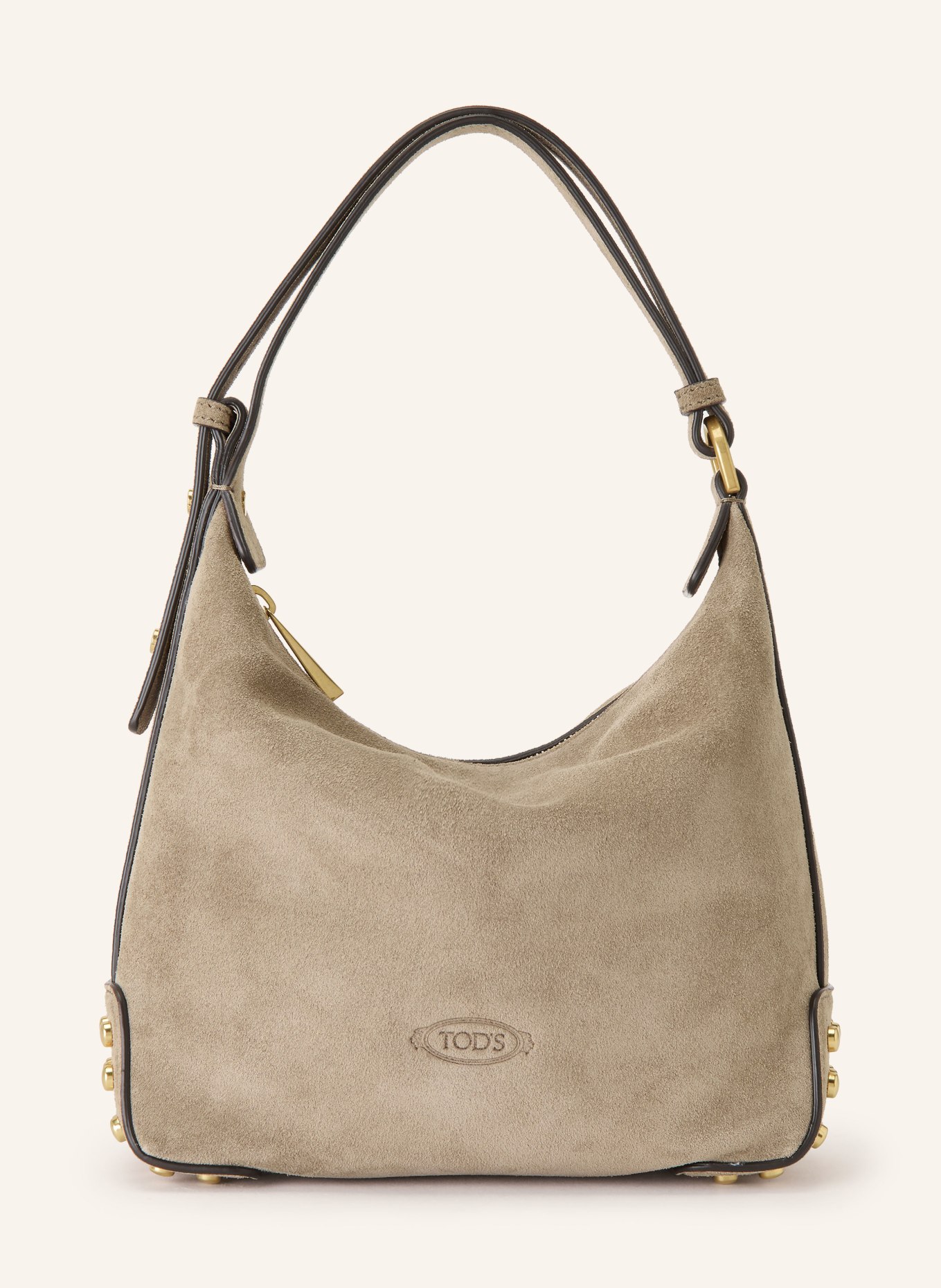 TOD'S Crossbody bag: TAUPE / GOLD