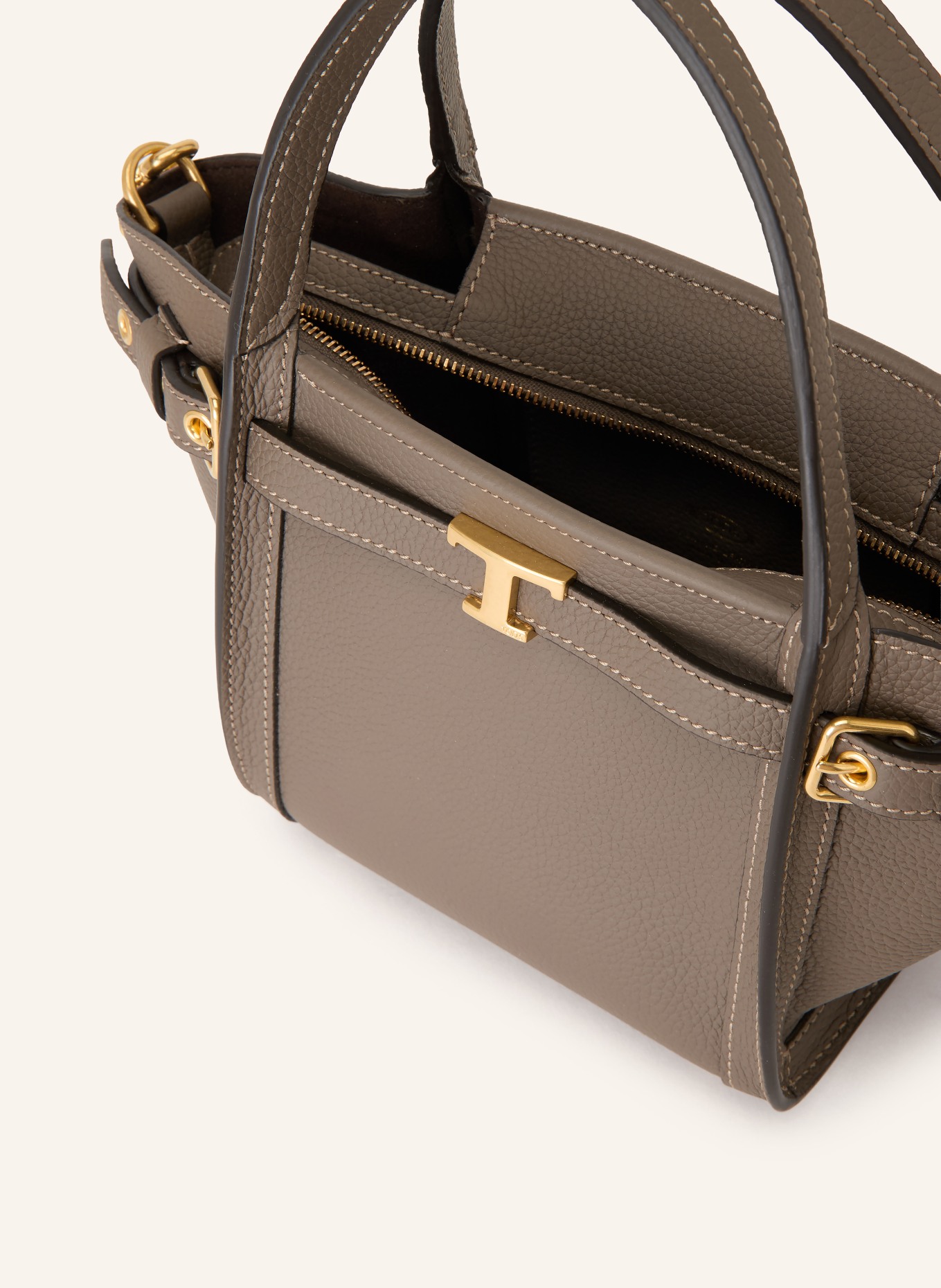 TOD'S Crossbody bag: GRAY / GOLD