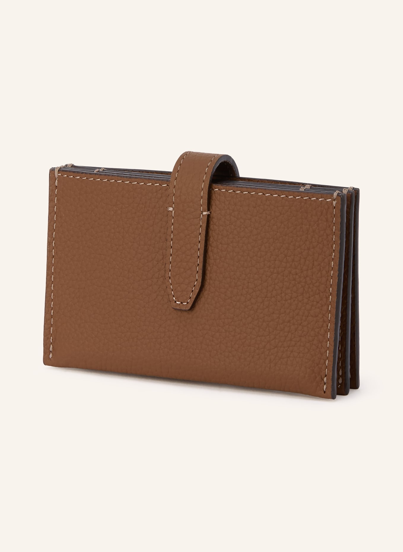 TOD'S Portofel T TIMELESS: MARO / AUR
