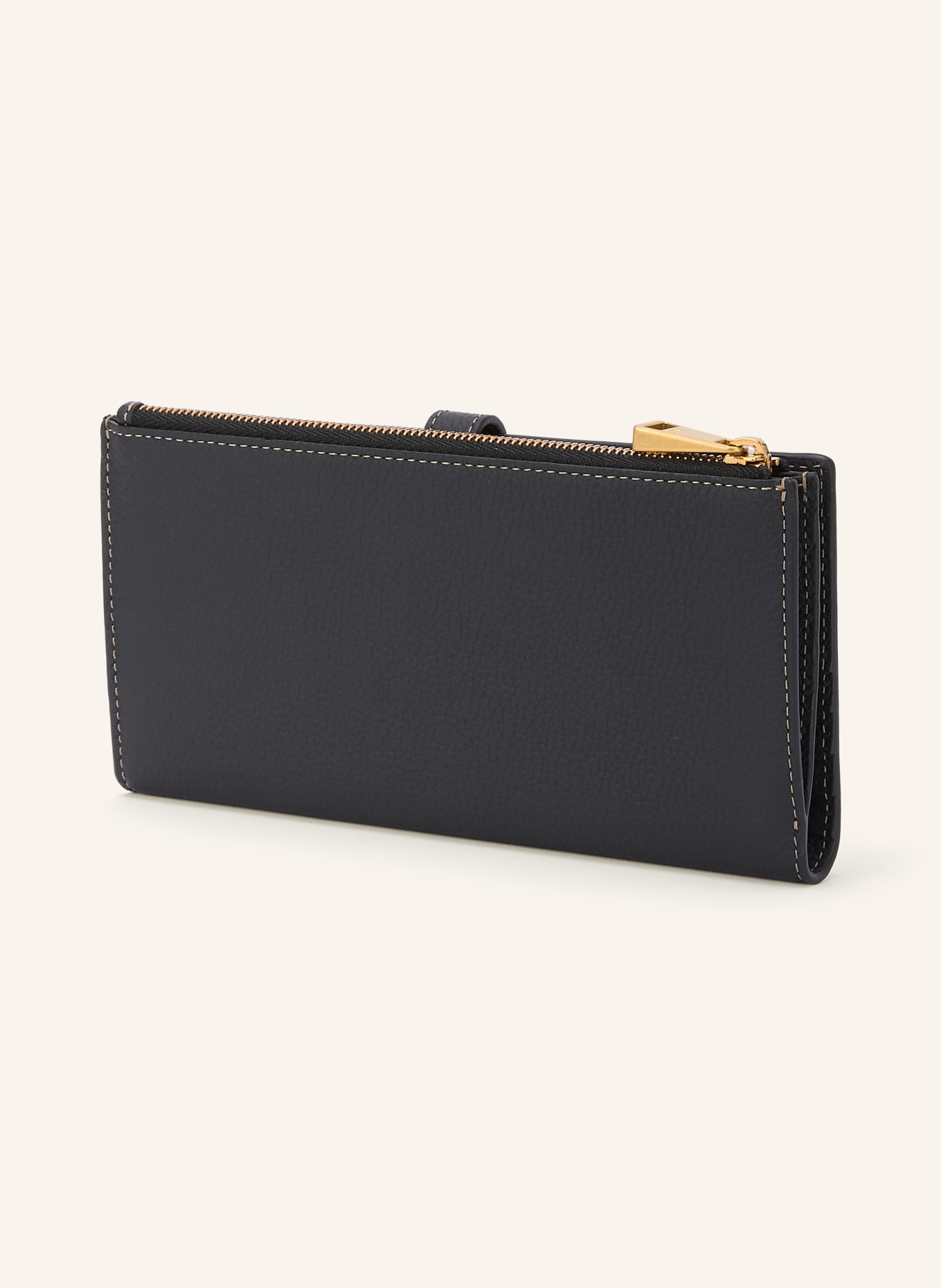 TOD'S KATE Wallet: BLACK / GOLD