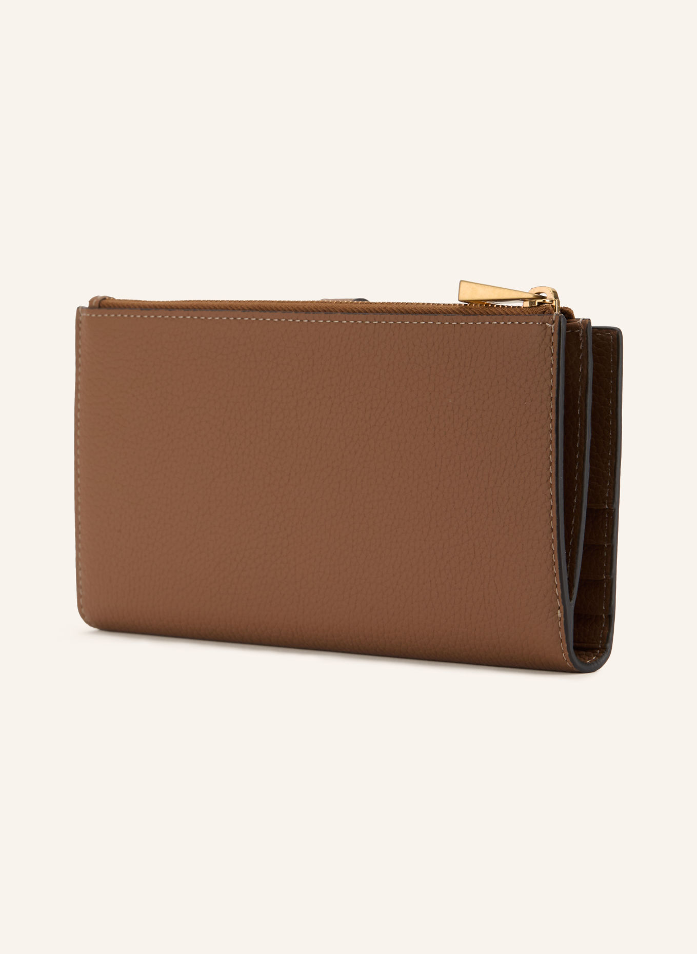 TOD'S KATE Wallet: CAMEL / GOLD