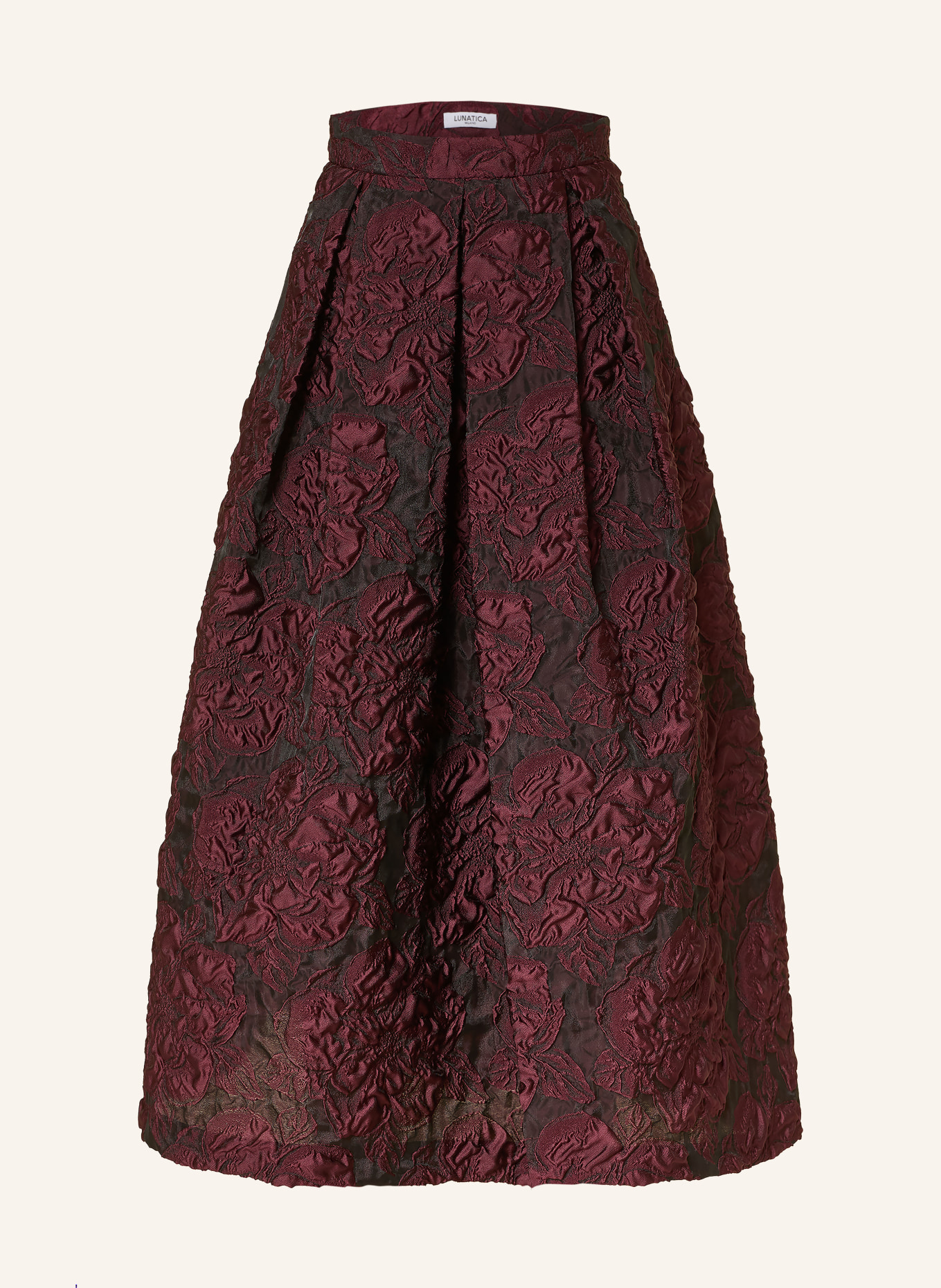 LUNATICA MILANO Skirt: DARK RED